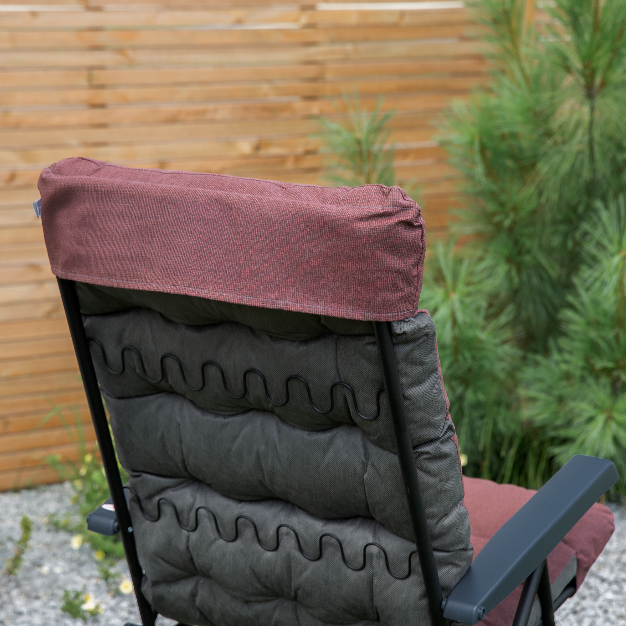 Polohovacie záhradné kreslo Setenil Black Edition H047-04PB PATIO