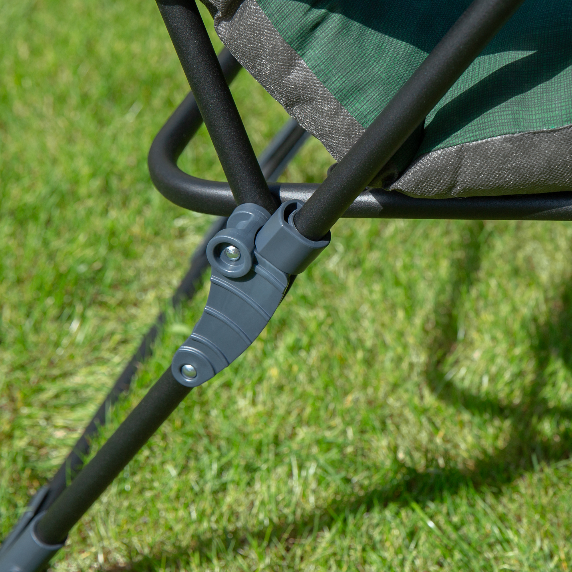 Klappstuhl mit Fußstütze Setenil Black Edition H024-32PB PATIO