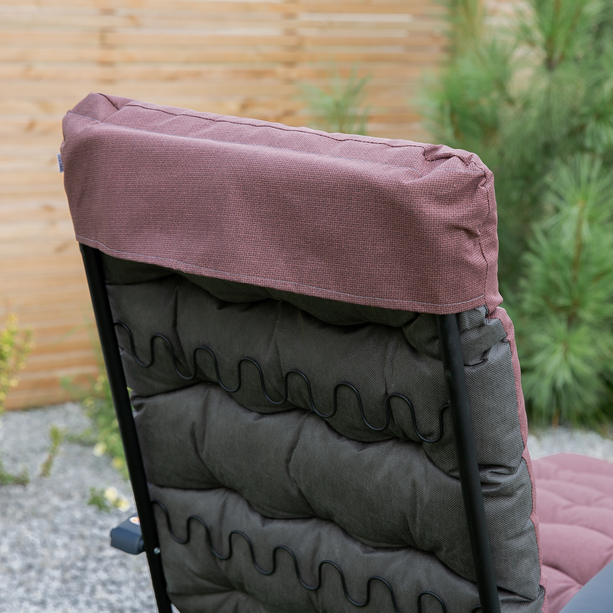 Polohovacie záhradné lehátko Setenil Black Edition H047-04PB PATIO