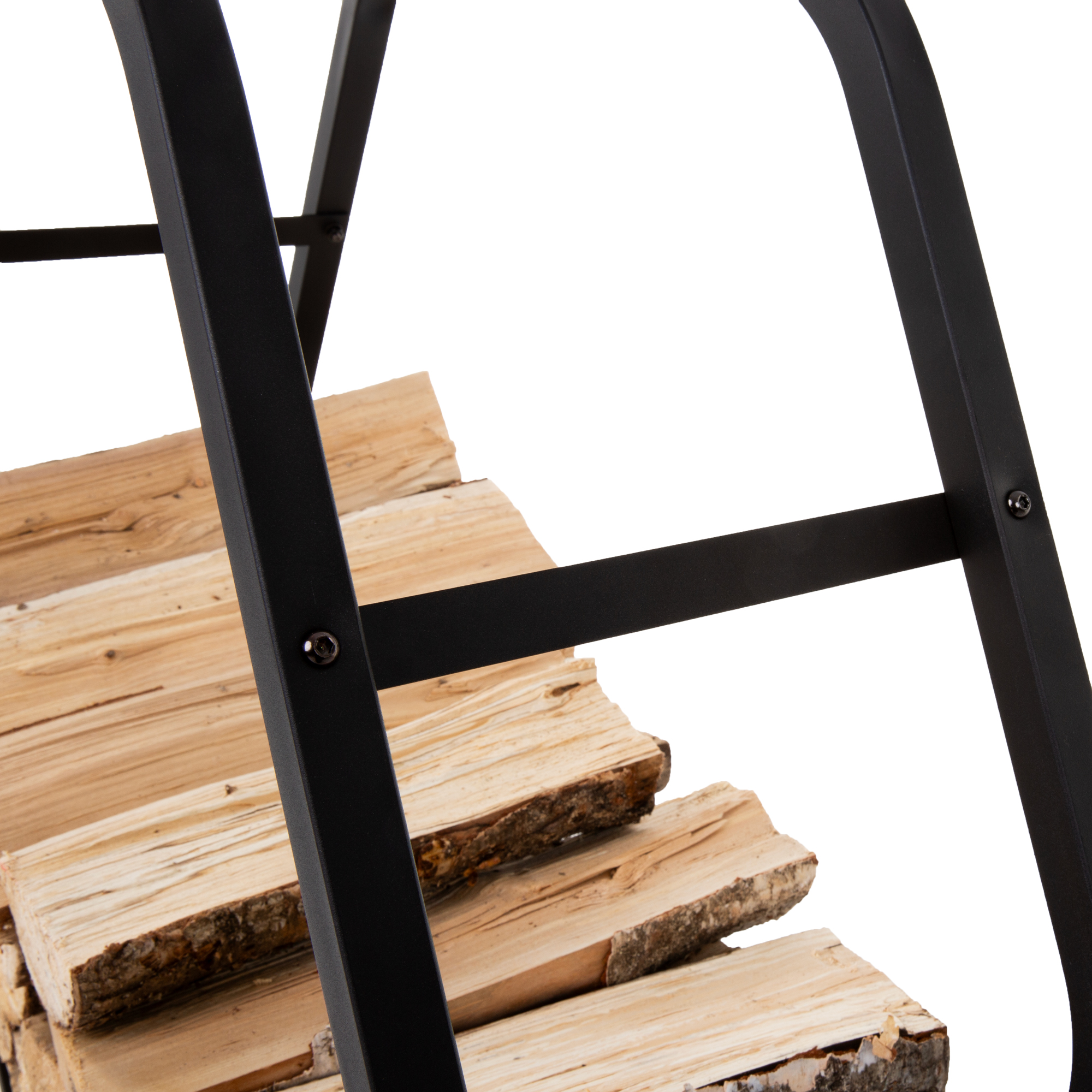Holzständer Hexagon 87 x 28 x 79 cm schwarz modular PATIO