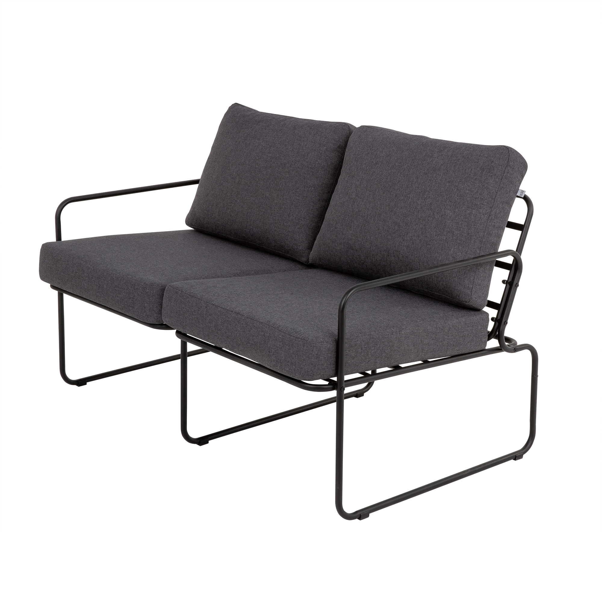 Divano da giardino a 2 posti Nefryt 129 x 81 x 84 cm PATIO