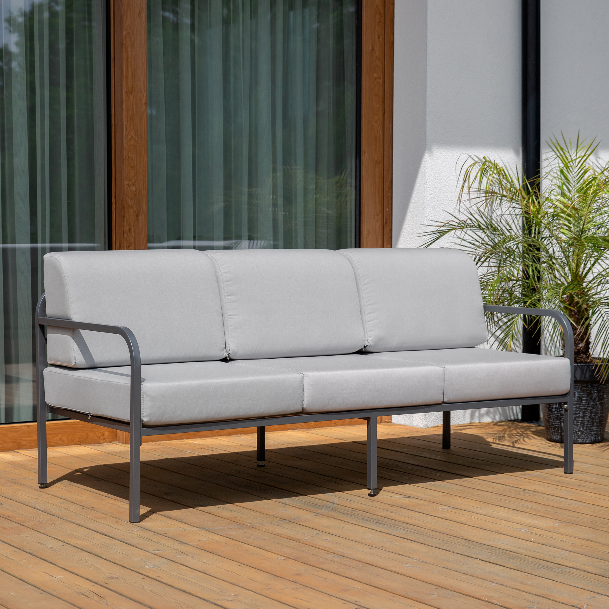Sofa pre 3-osoby Agat 185 x 77 x 74 cm PATIO
