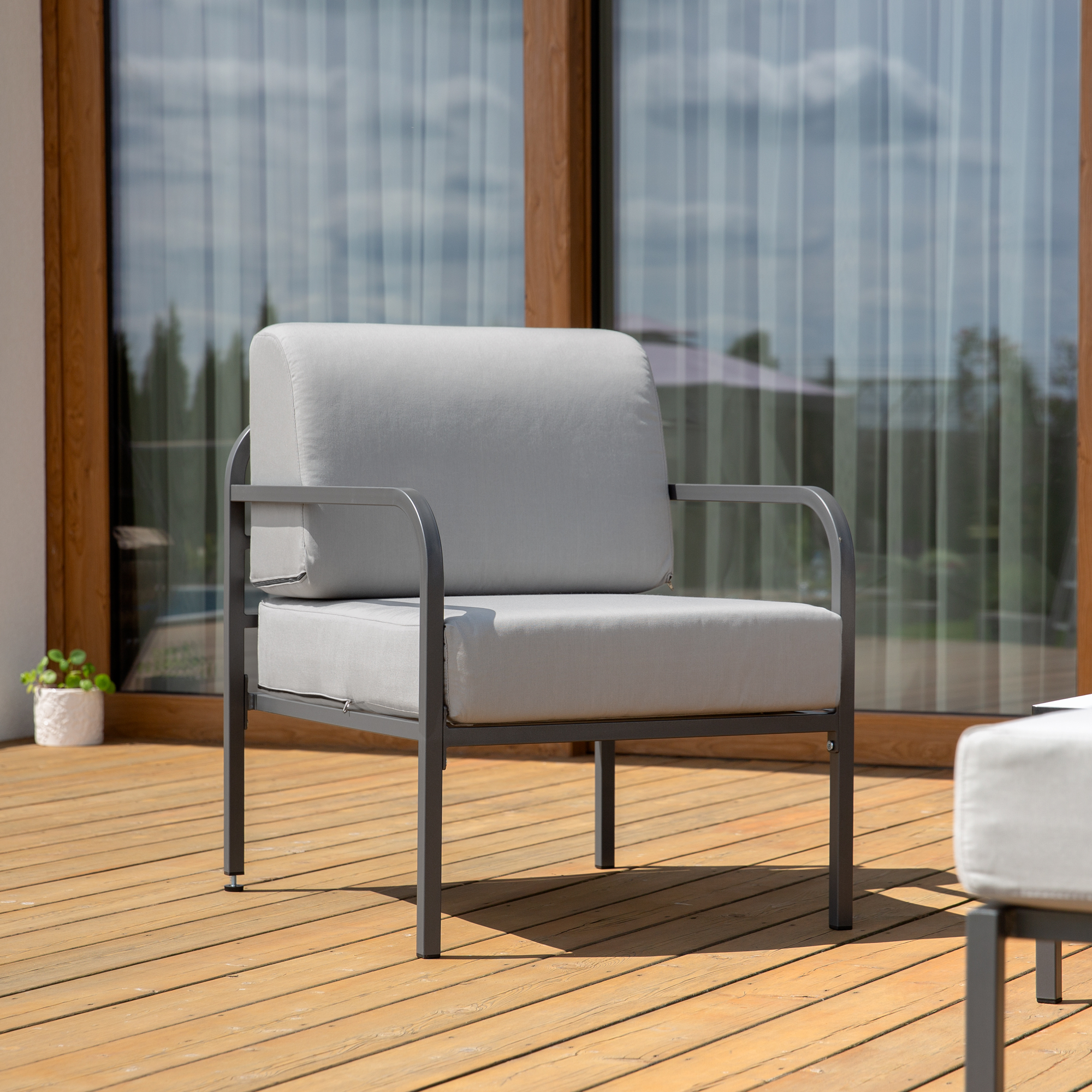 Scaun Agat 65 x 77 x 74 cm D042-16DW PATIO