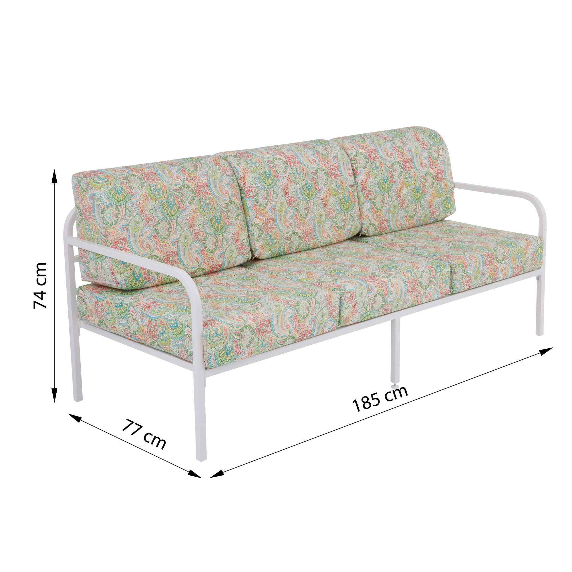 Zestaw mebli ogrodowych Agat D023-07EB / G039-11LB PATIO