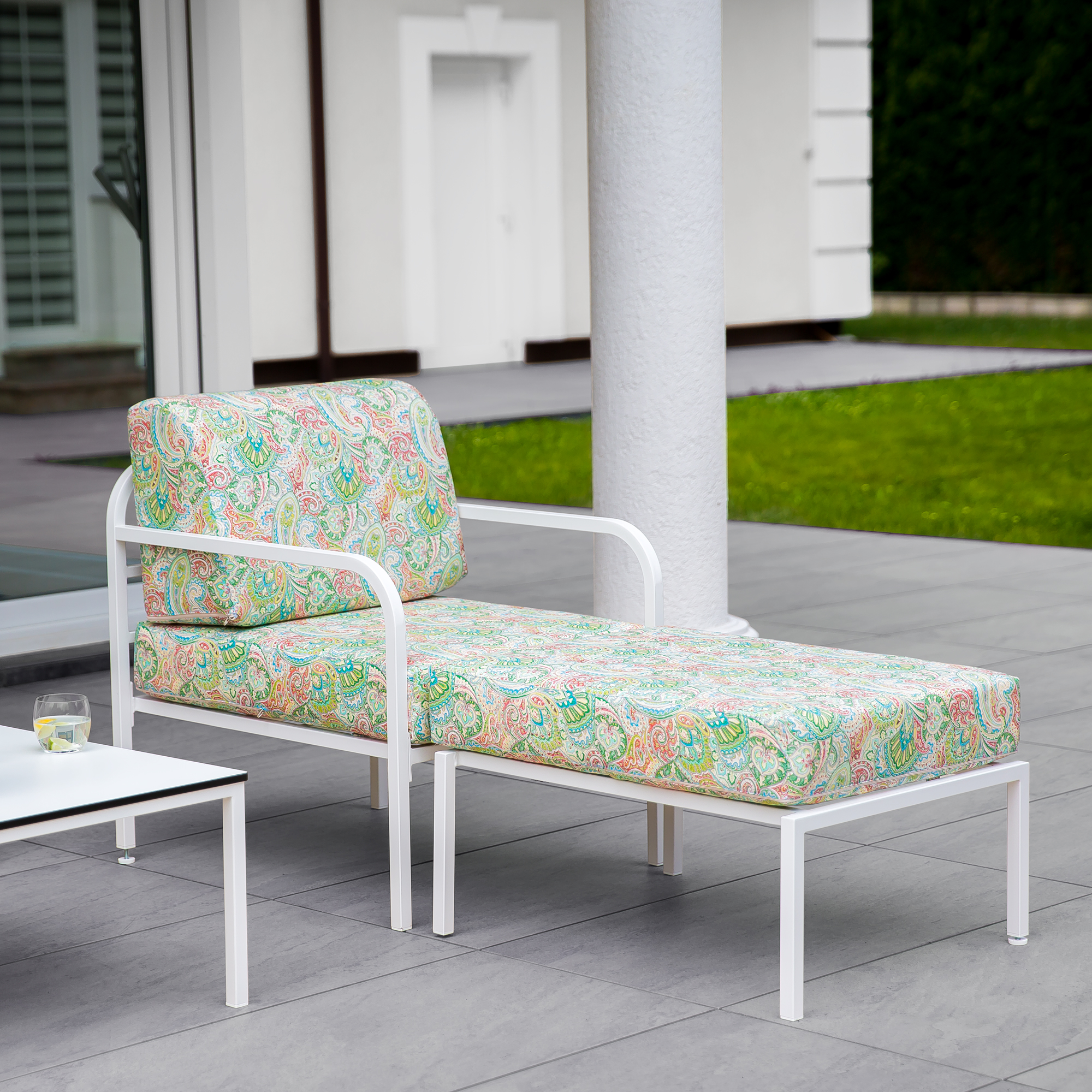 Zestaw mebli ogrodowych Agat D023-07EB / G039-11LB PATIO