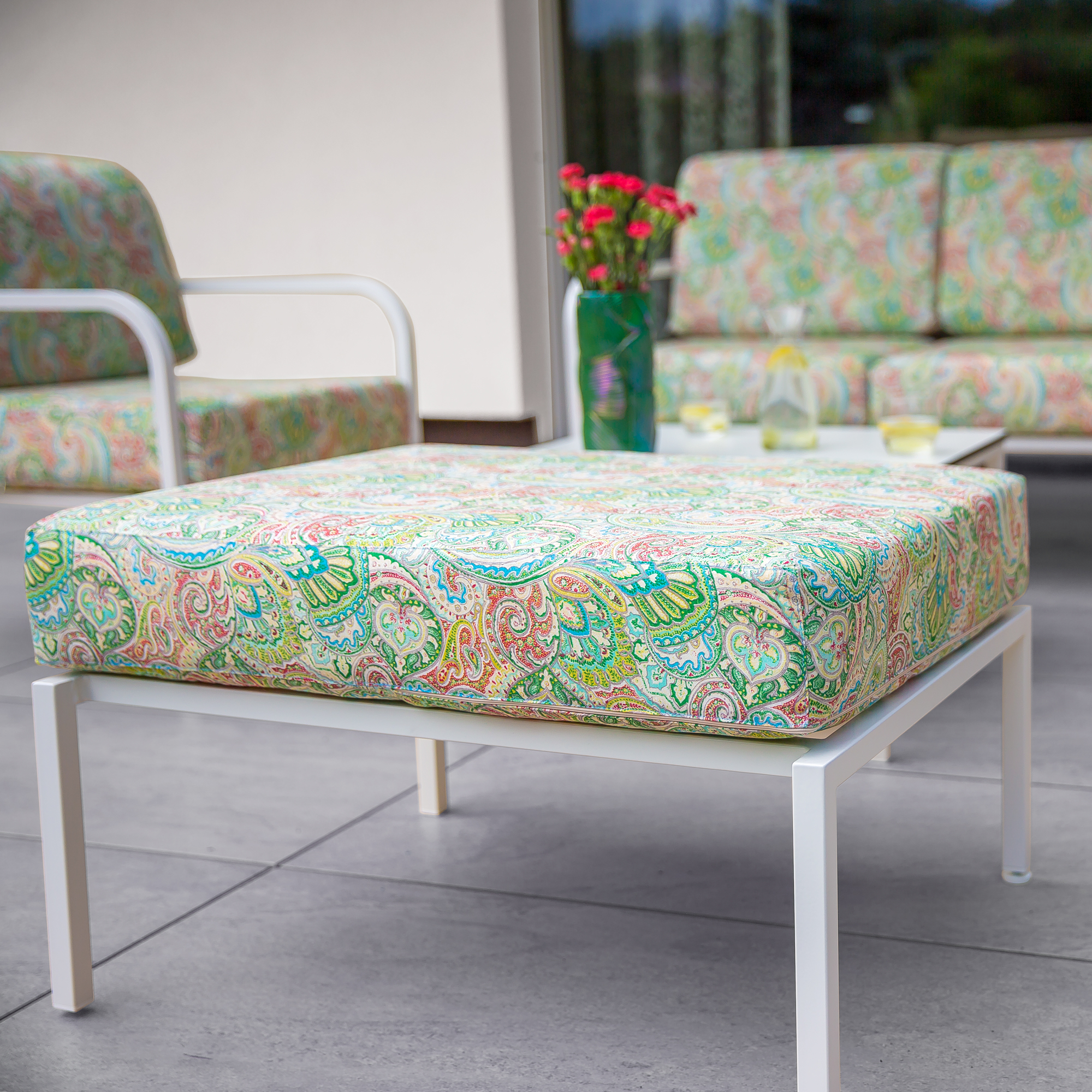 Zestaw mebli ogrodowych Agat D023-07EB / G039-11LB PATIO