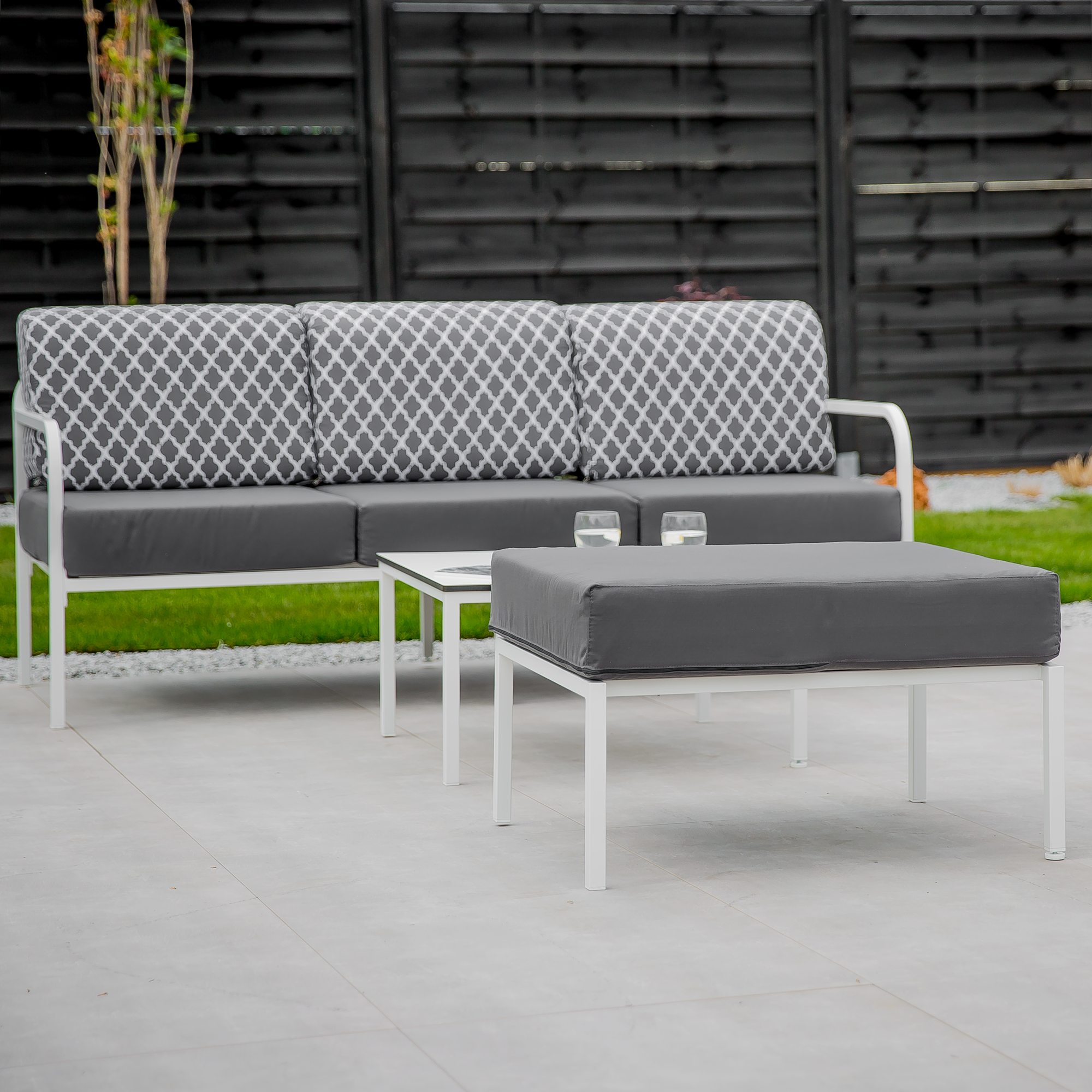 Podnožka Agat 60 x 74 x 30 cm L124-06EB PATIO