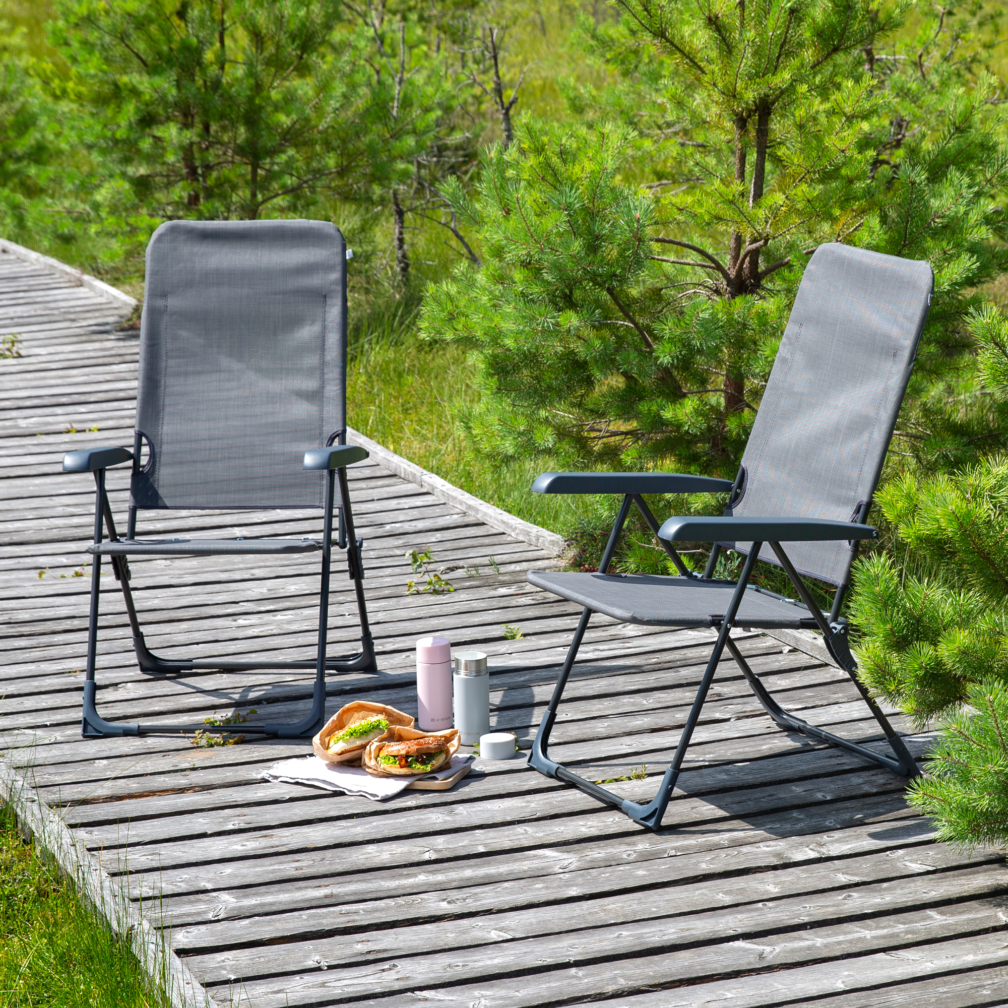 Skládací zahradní křeslo Genua D029-06TB PATIO