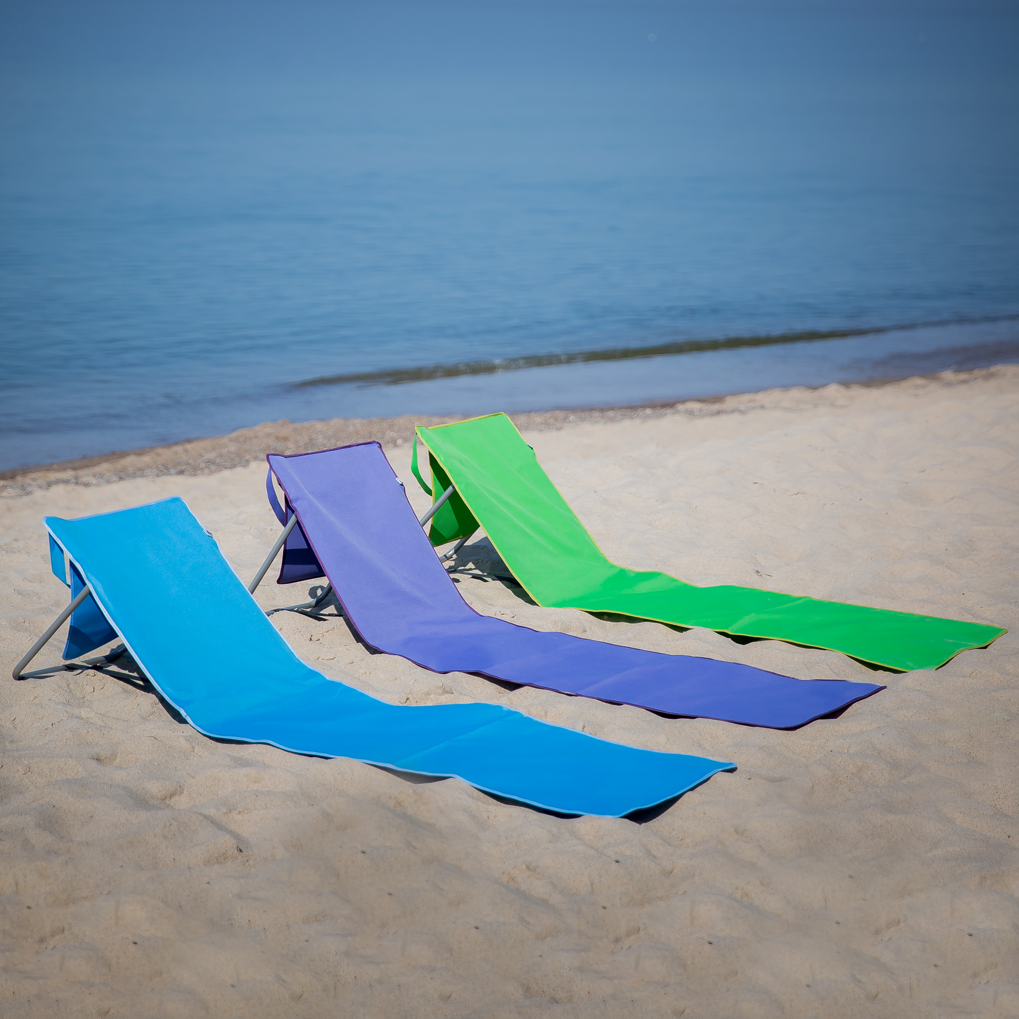 Tappetino da spiaggia reclinabile Mare D032-11OW blu PATIO