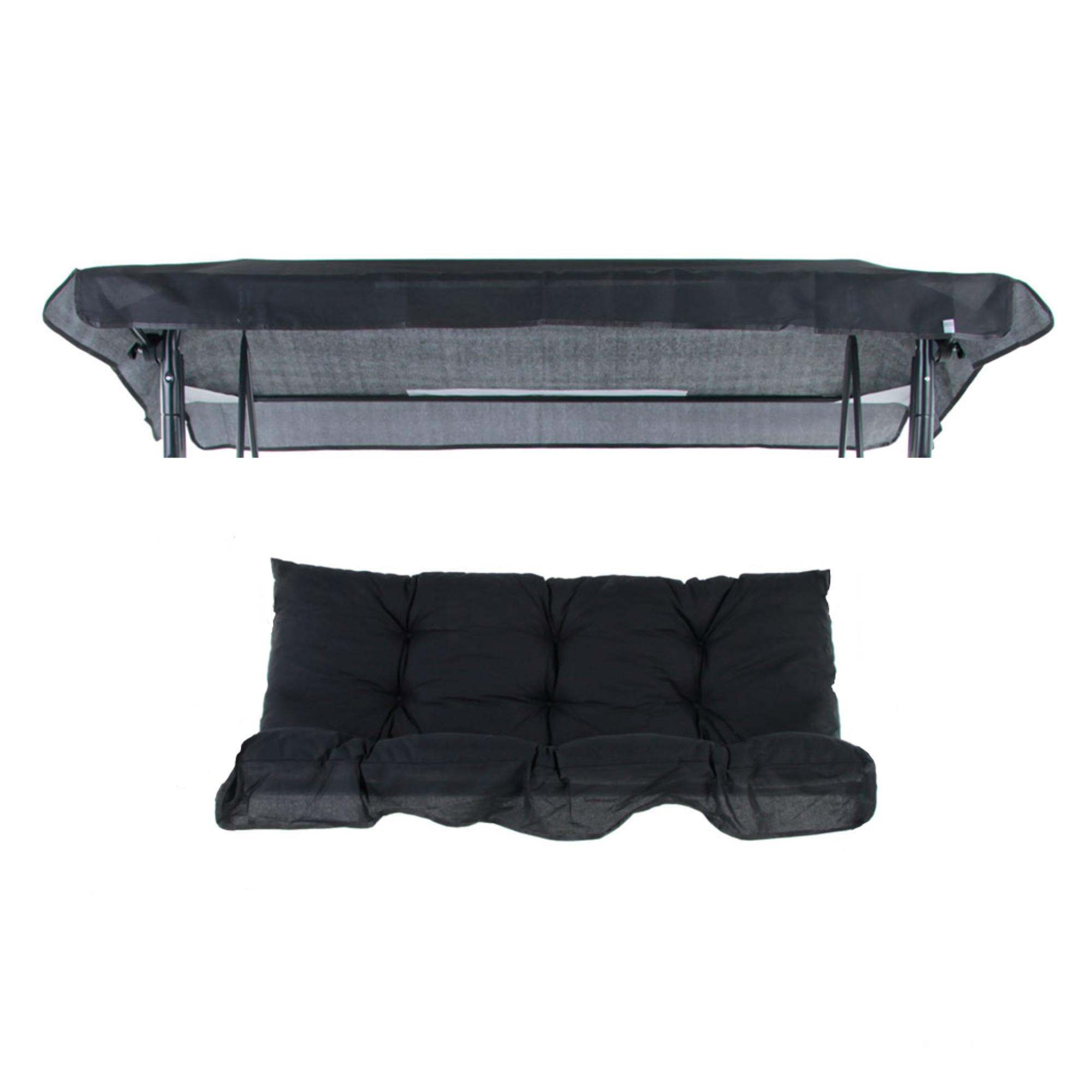 Set perne cu acoperiș pentru leagăn Luna / Kate D002-07PB PATIO