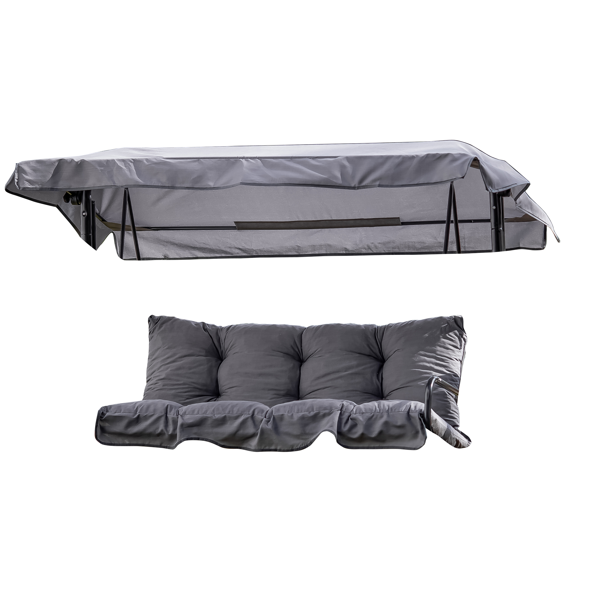 Sada sedáků a stříška na houpačku Luna / Kate D002-06PB PATIO