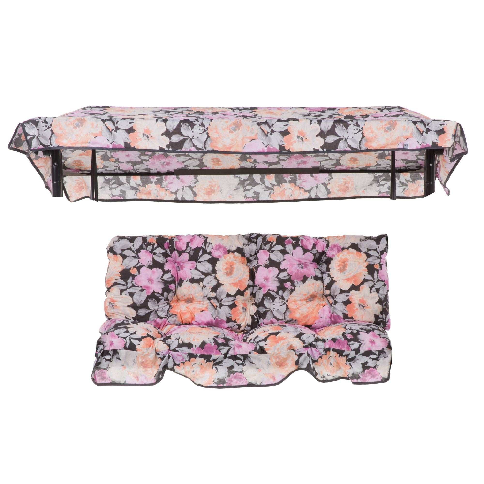 Sada vankúšov a strieška na hojdačku Luna / Kate A093-23PB PATIO