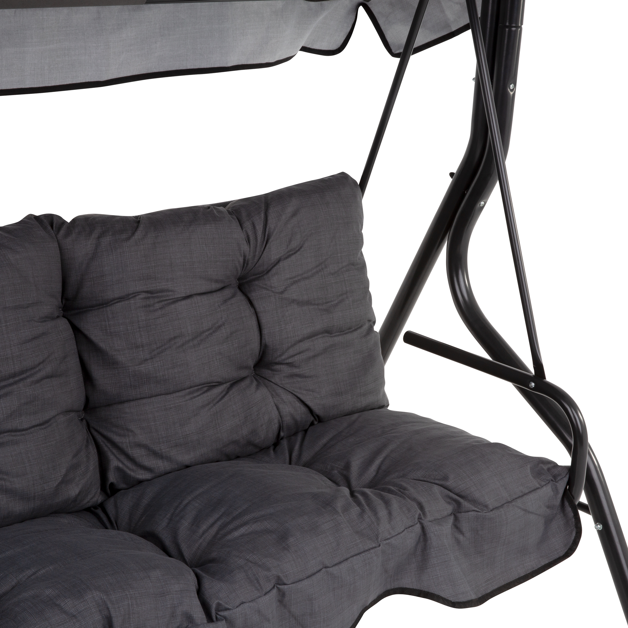 Sada sedáků a stříška na houpačku Luna / Kate 130 cm H024-07IB PATIO
