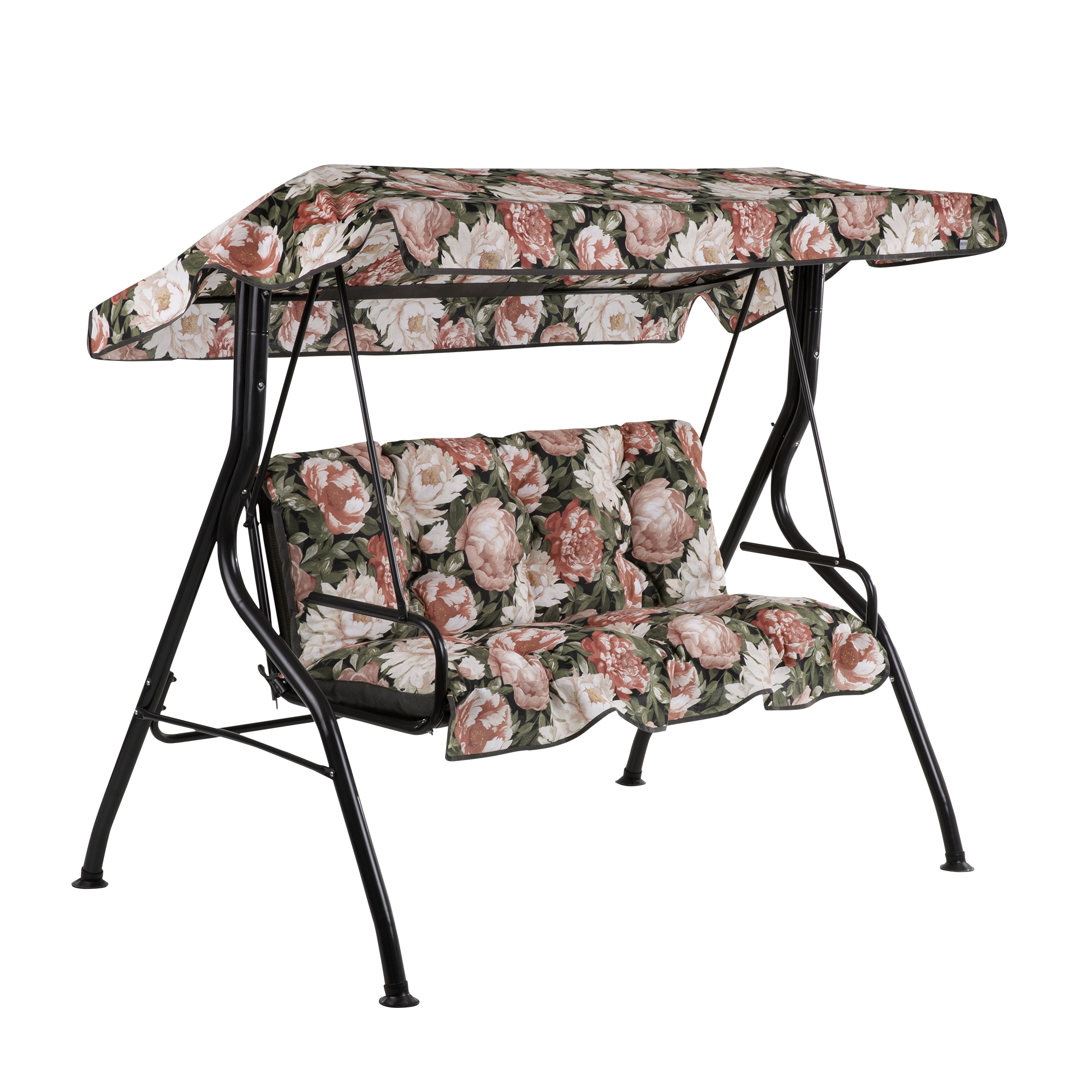 Sada vankúšov a strieška na hojdačku Luna / Kate 130 cm A101-23PB PATIO