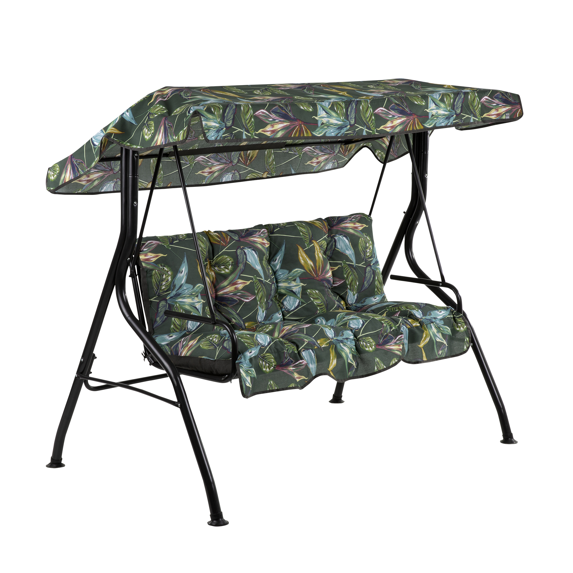 Sada vankúšov a strieška na hojdačku Luna / Kate 130 cm G058-02PB PATIO