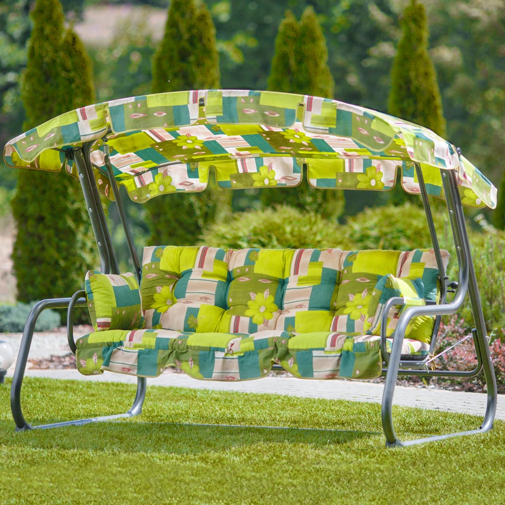 Sada sedáků a stříška na houpačku Ravenna 175 cm E001-12BB PATIO
