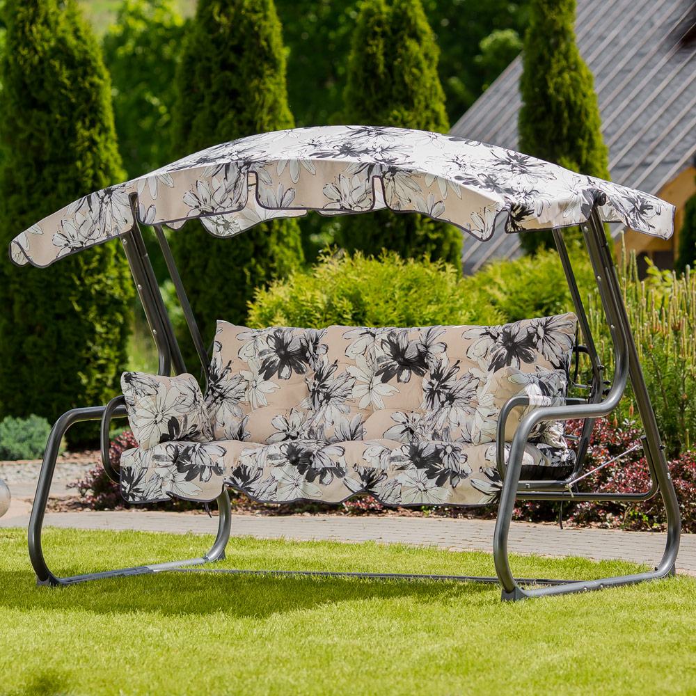 Poduszki z daszkiem na huśtawkę 170 cm Ravenna A049-06LB PATIO