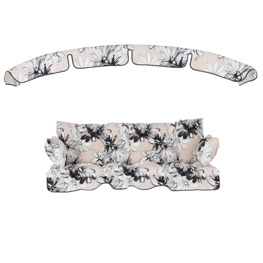 Poduszki z daszkiem na huśtawkę 170 cm Ravenna A049-06LB PATIO