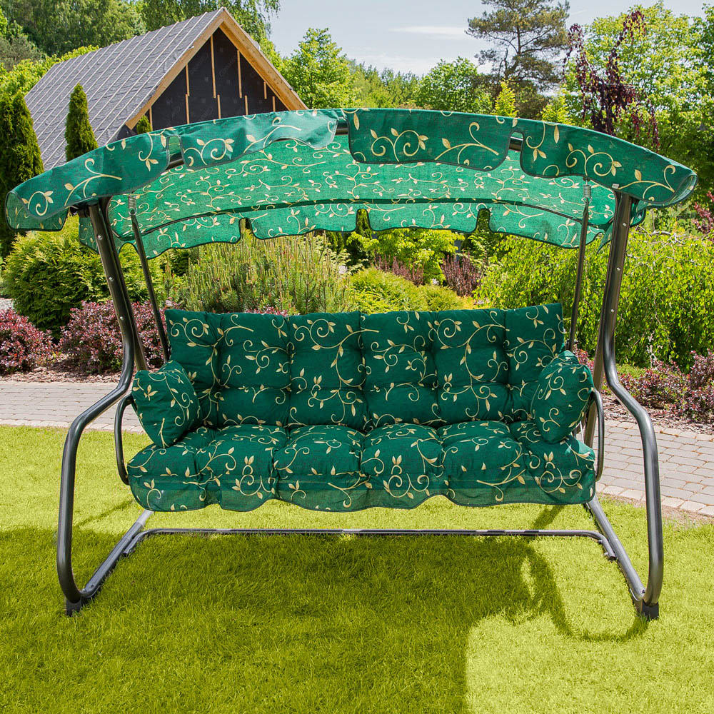 Cuscini e tettuccio per dondolo 170 cm Ravenna G001-02PB PATIO