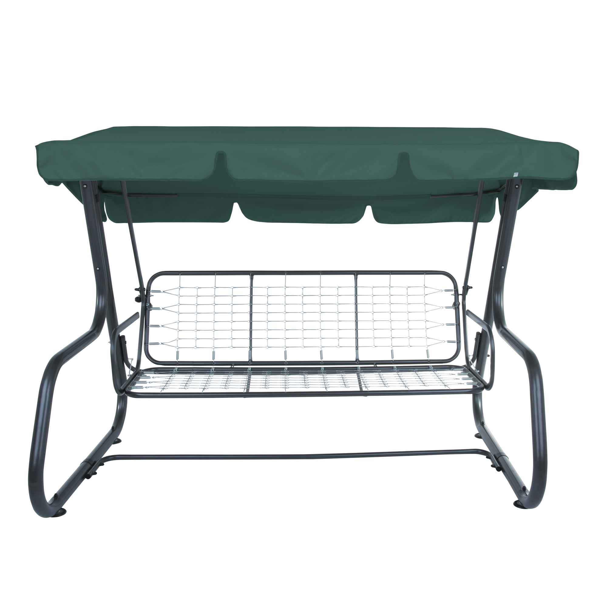 Sonnendach für Hollywoodschaukel Rimini / Venezia 228 x 126 cm grün PATIO 