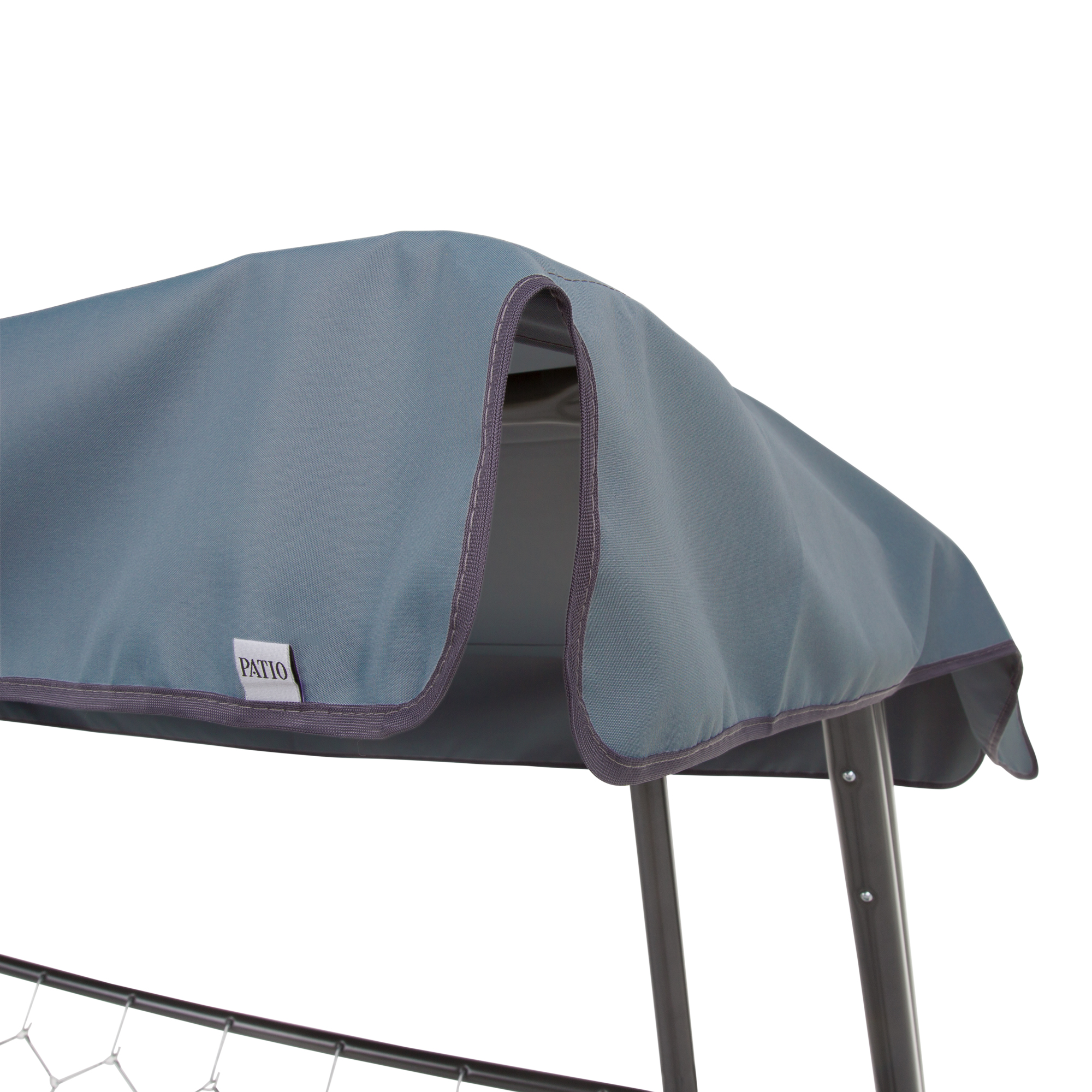 Tettuccio di ricambio per dondolo 194 x 121 cm Toledo grigio D031-06CW PATIO