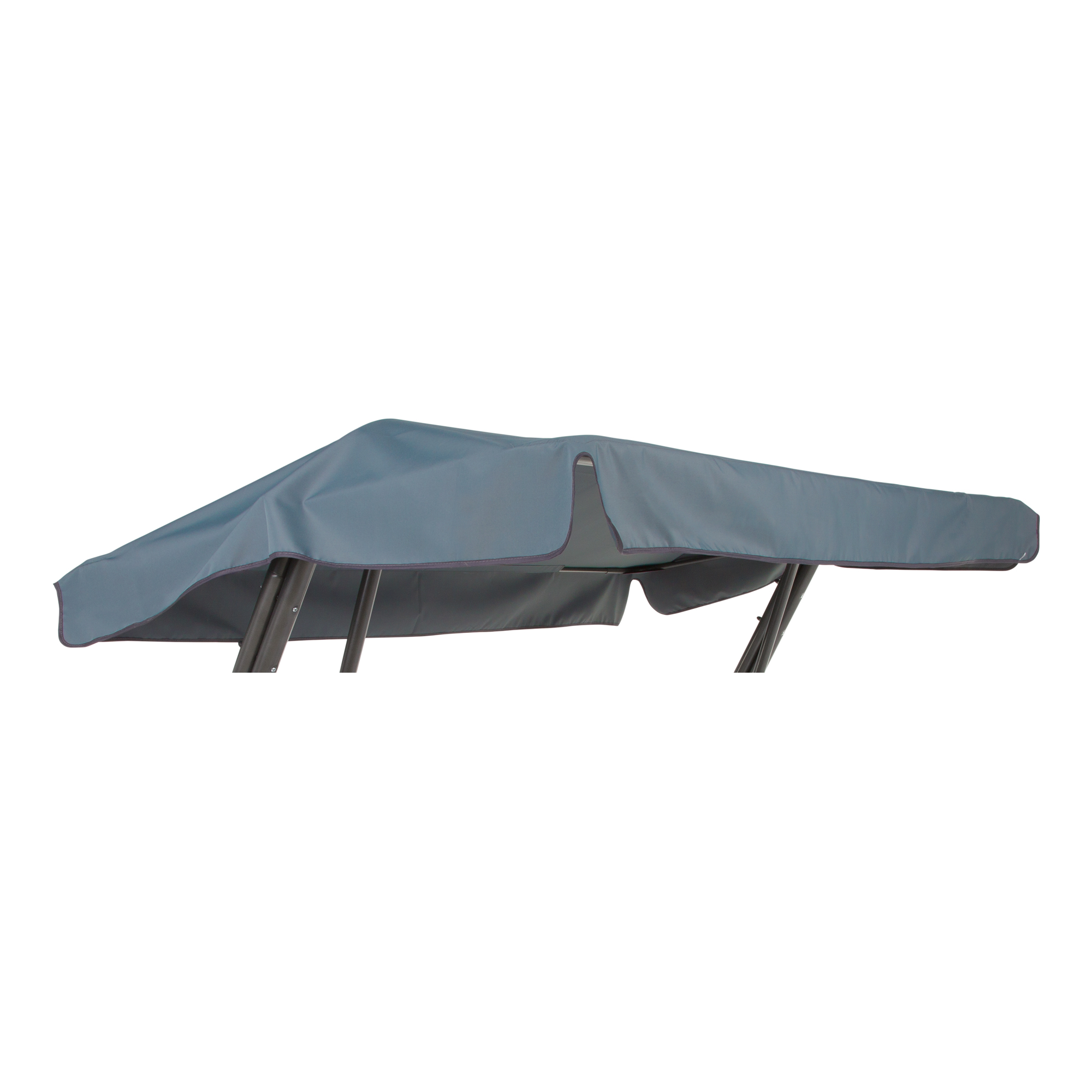 Tettuccio di ricambio per dondolo 194 x 121 cm Toledo grigio D031-06CW PATIO