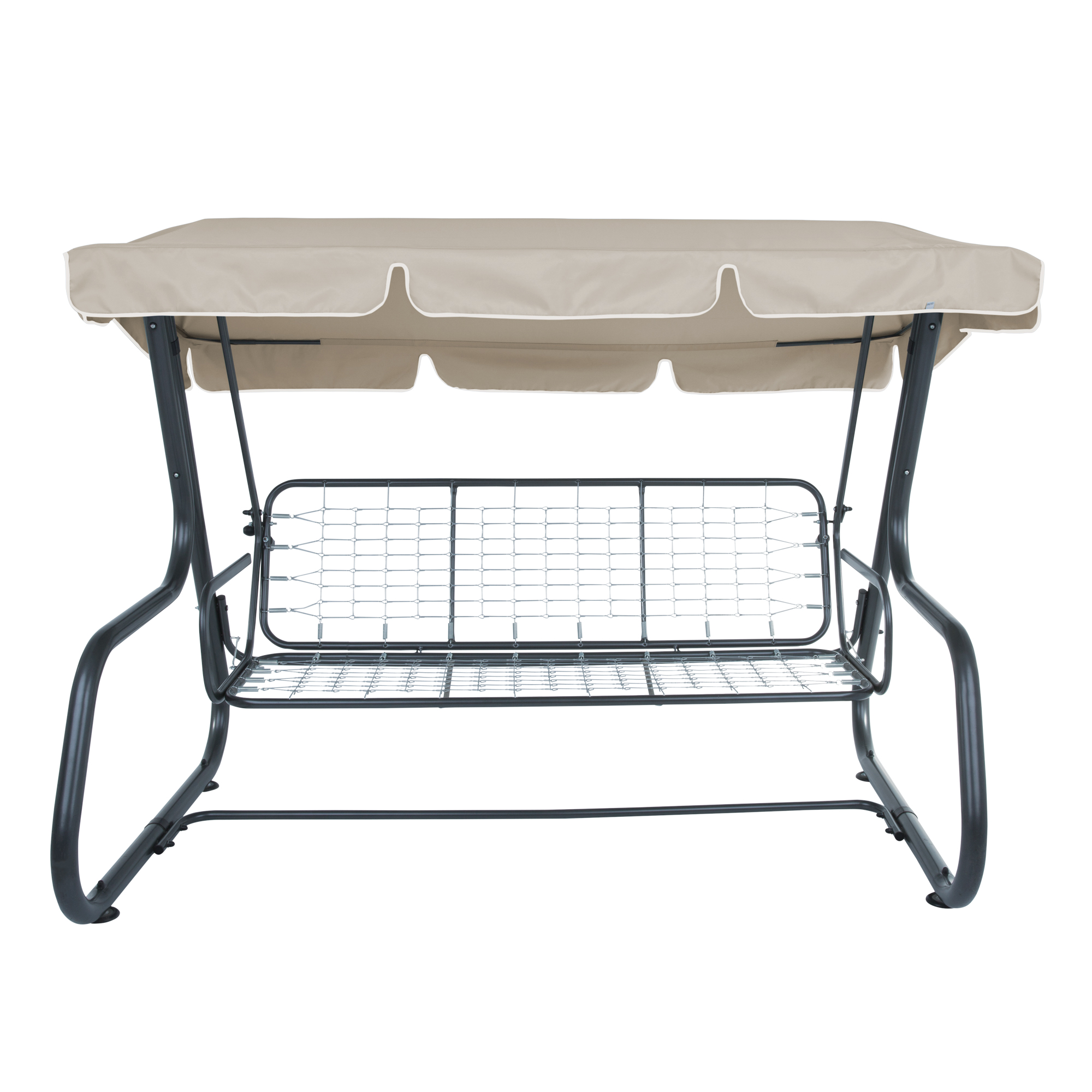 Sonnendach für Hollywoodschaukel Rimini /  Venezia 228 x 126 cm cappucino PATIO 