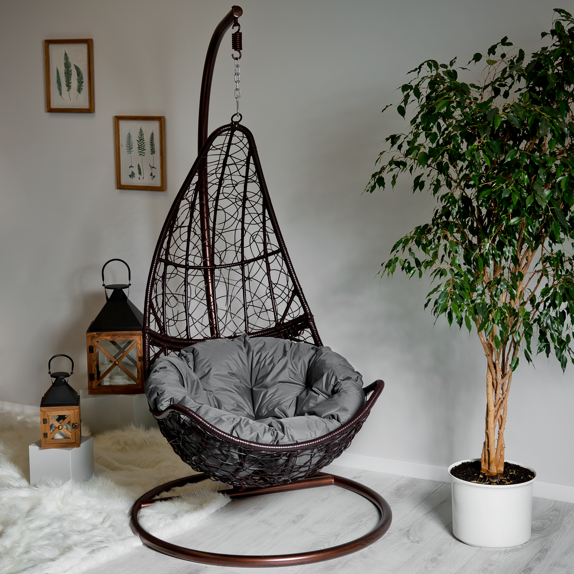 Kulatý sedák na závěsné křeslo 100 cm D031-26CW PATIO