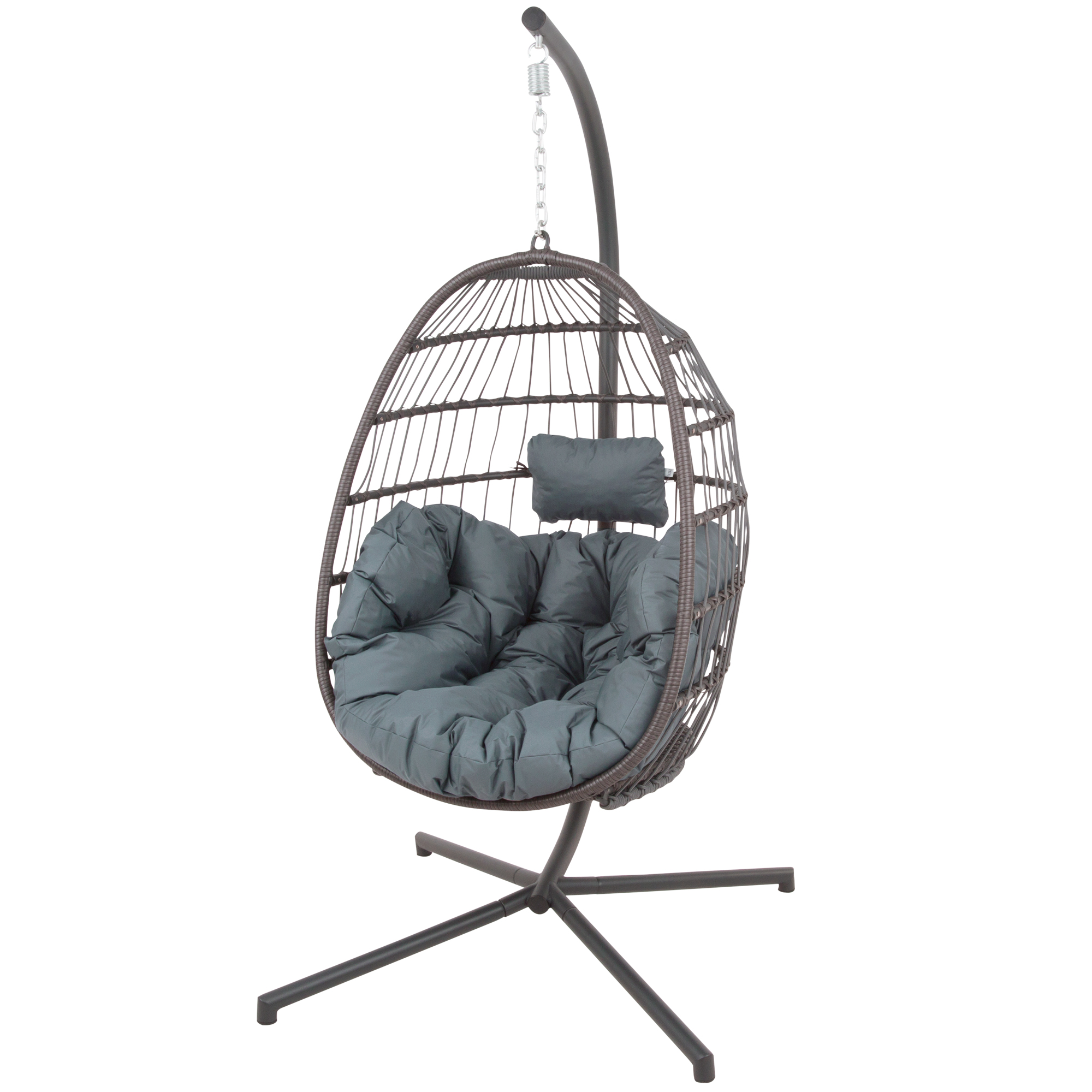 Cuscino ovale per poltrona sospesa D031-26CW 144 x 100/45 x 10/12 cm PATIO