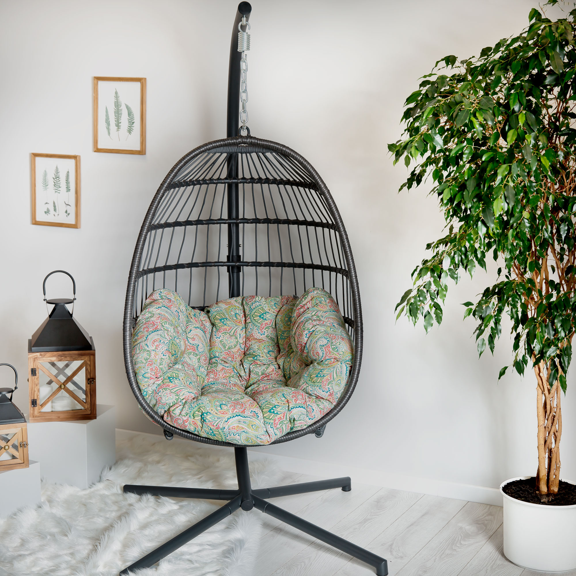 Cushion for hanging chair Oval G038-12LB PATIO