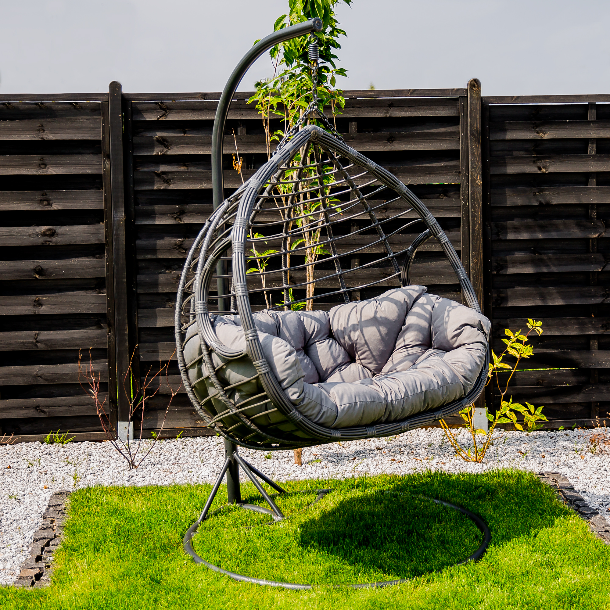 Auflage für einen Zweisitzer-Hängesessel D052-16CW 105 x 175 cm PATIO