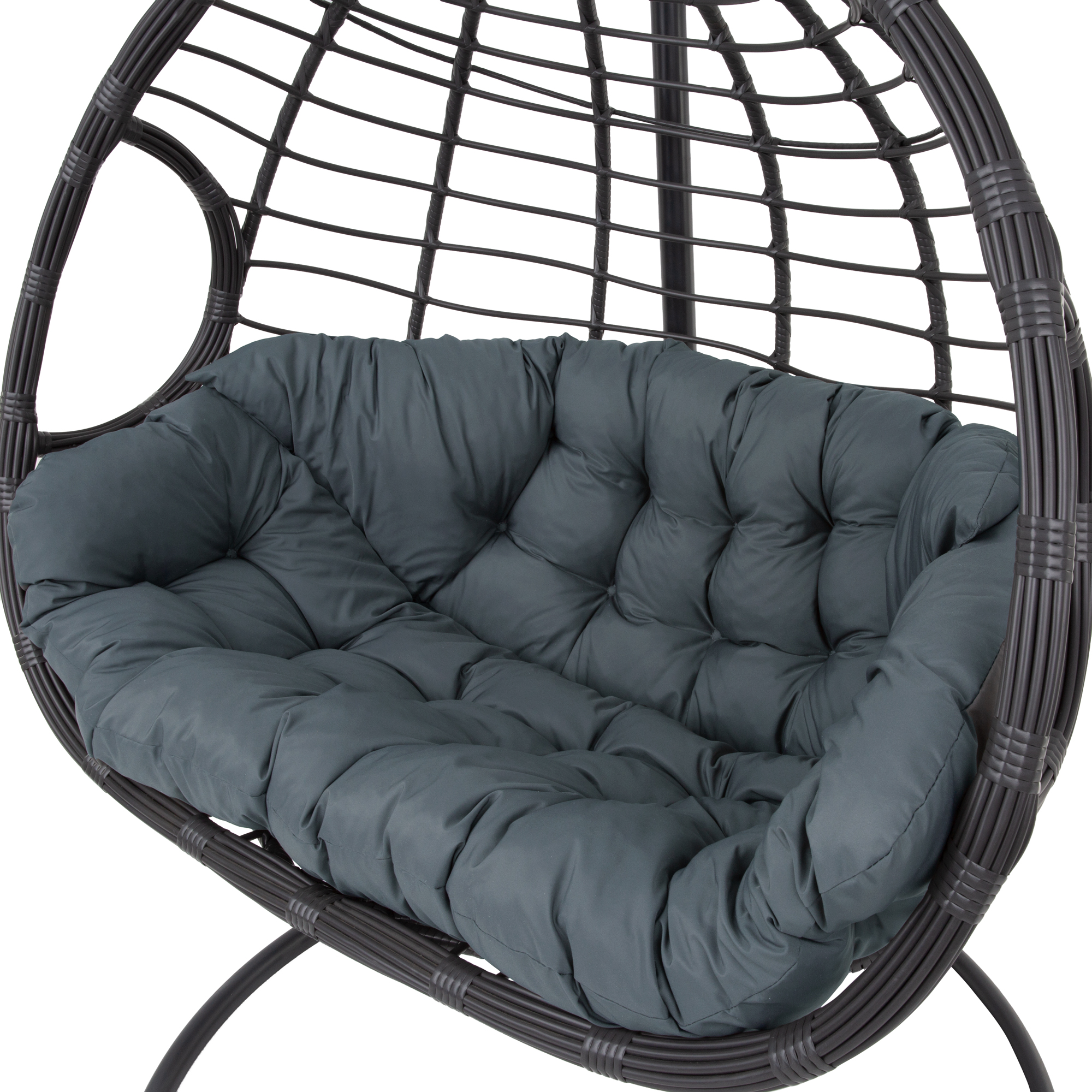 Auflage für einen Zweisitzer-Hängesessel D052-16CW 105 x 175 cm PATIO