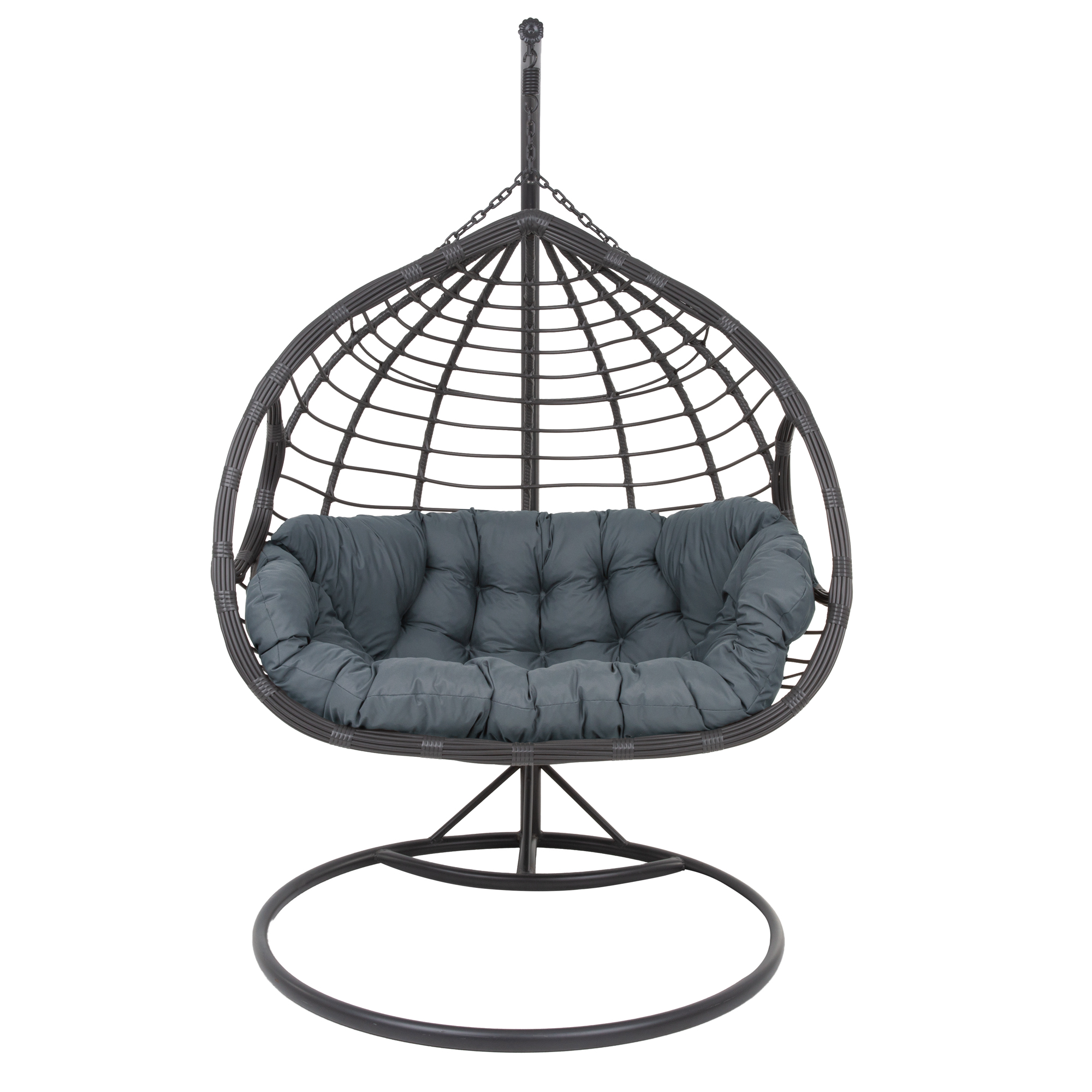 Auflage für einen Zweisitzer-Hängesessel D052-16CW 105 x 175 cm PATIO
