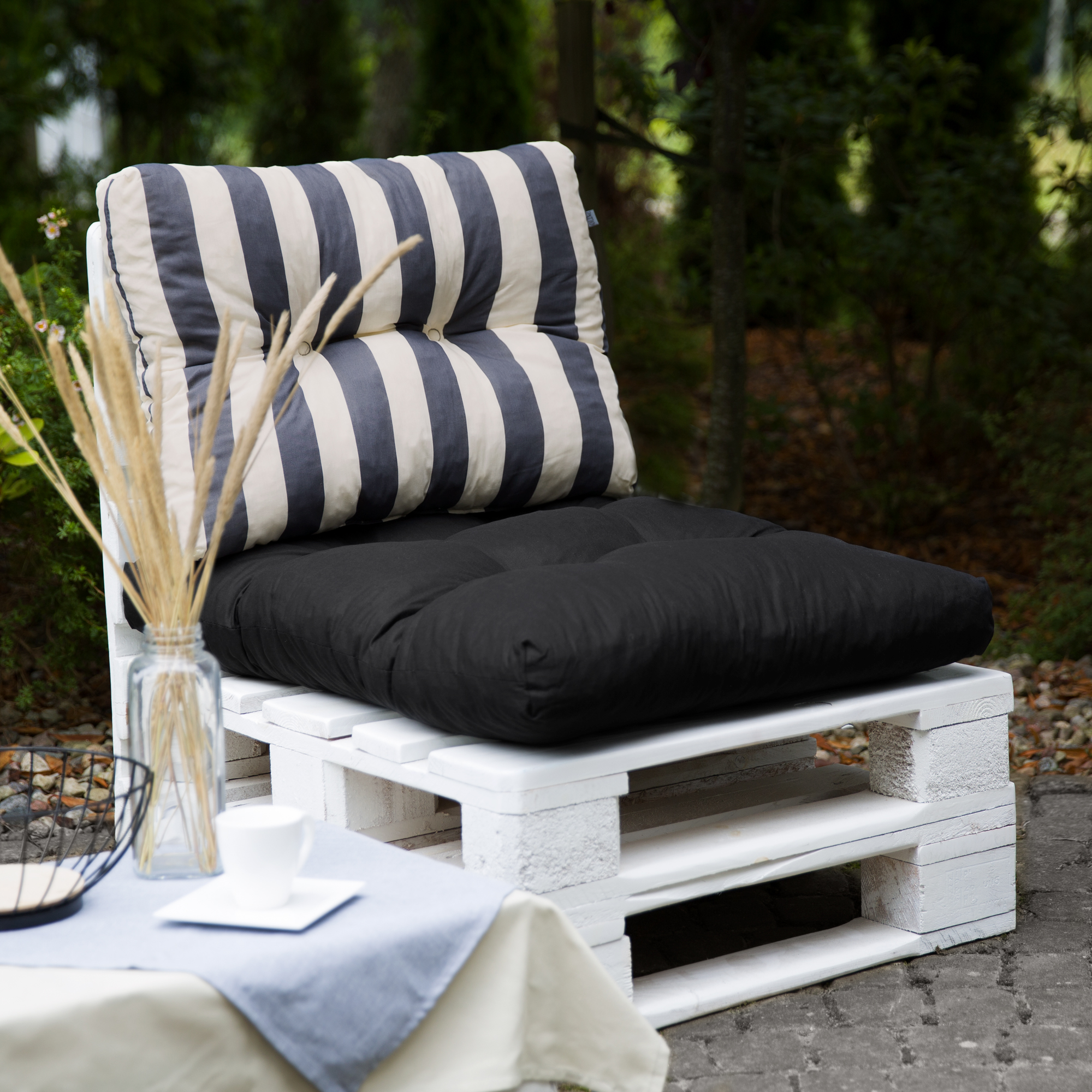 Poduszka siedzisko na fotel z palet Termi D002-07BB PATIO