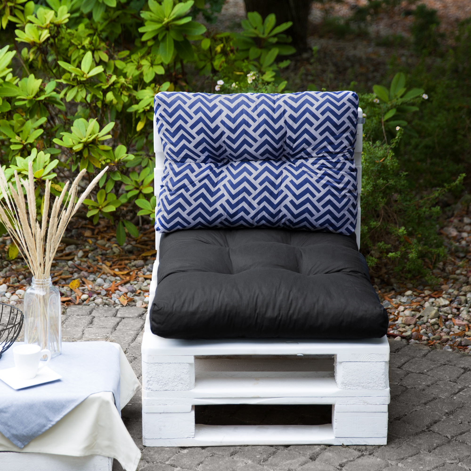 Poduszka siedzisko na fotel z palet Termi D002-07BB PATIO