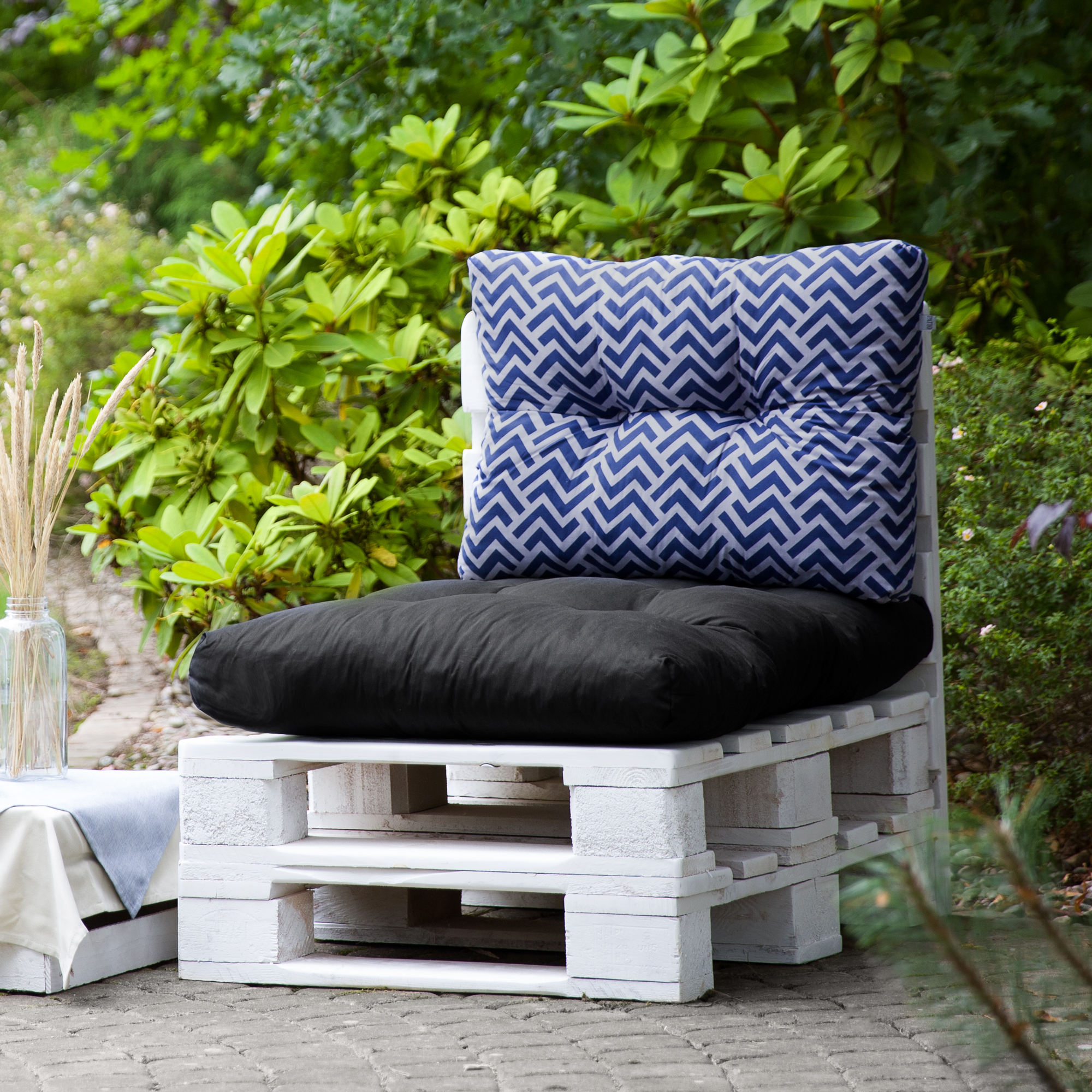 Poduszka siedzisko na fotel z palet Termi D002-07BB PATIO
