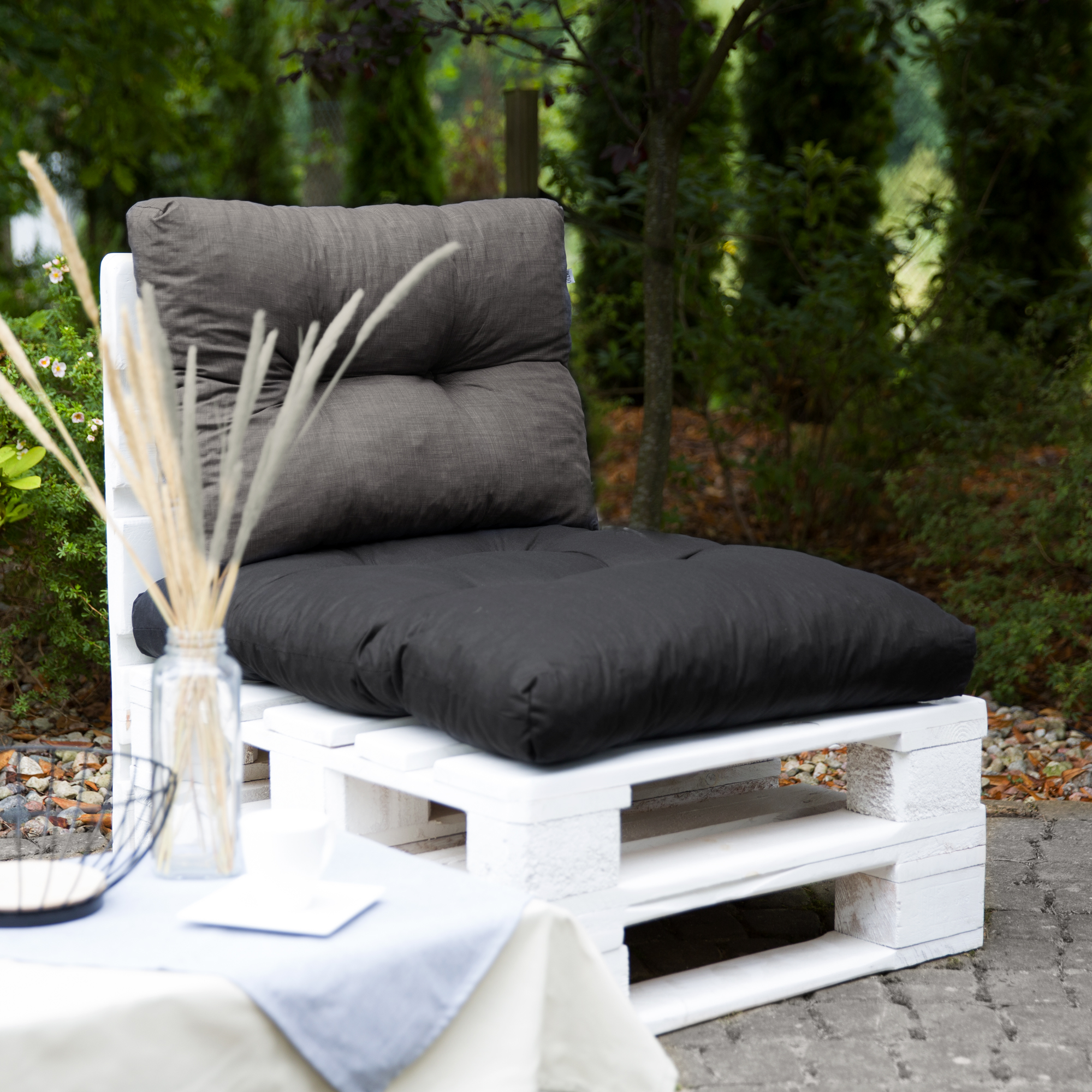 Poduszka siedzisko na fotel z palet Termi D002-07BB PATIO