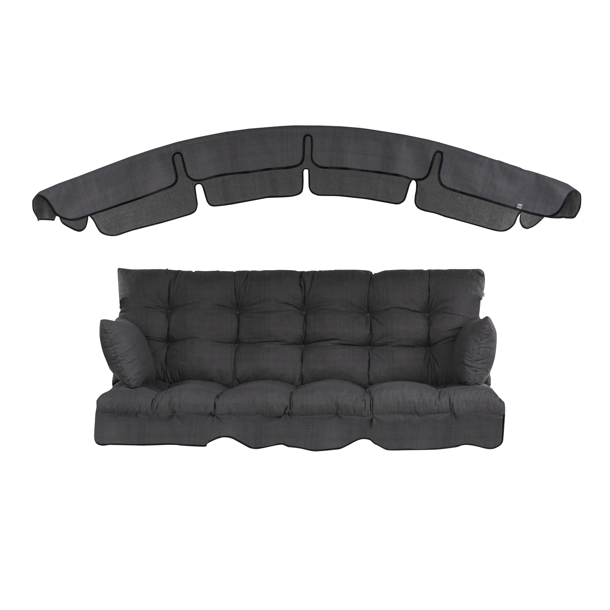 Sada sedáků a stříška na houpačku Ravenna 175 cm H024-07PB PATIO