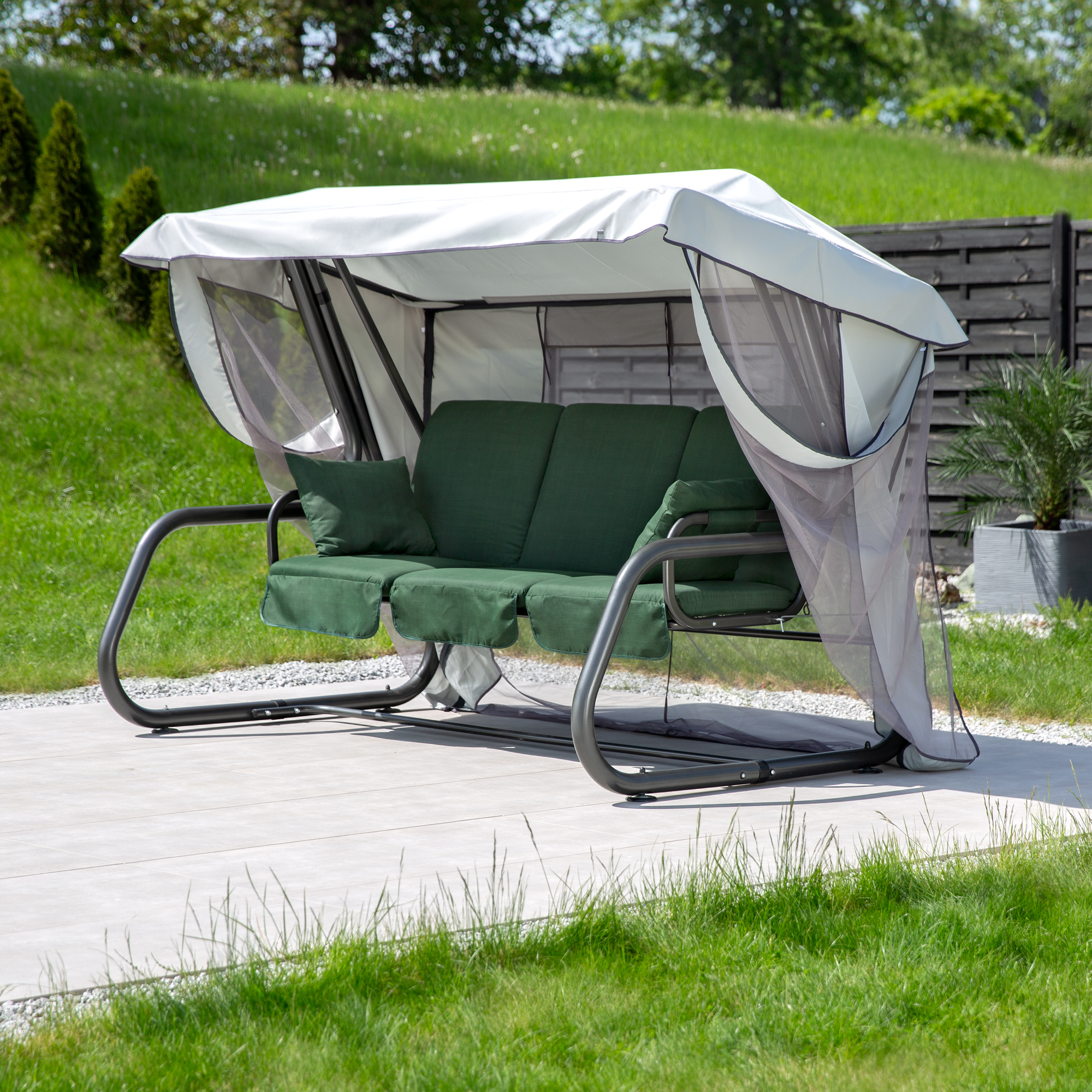 Sada sedáků na houpačku Rimini/Venezia 180 cm H024-23IB PATIO