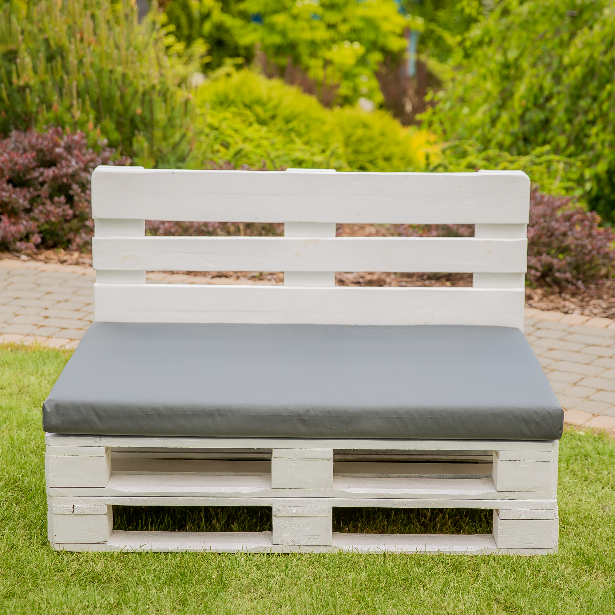 Pernă de șezut cu husa detașabil pentru canapea cu paleți Larisa Basic D031-26CW PATIO