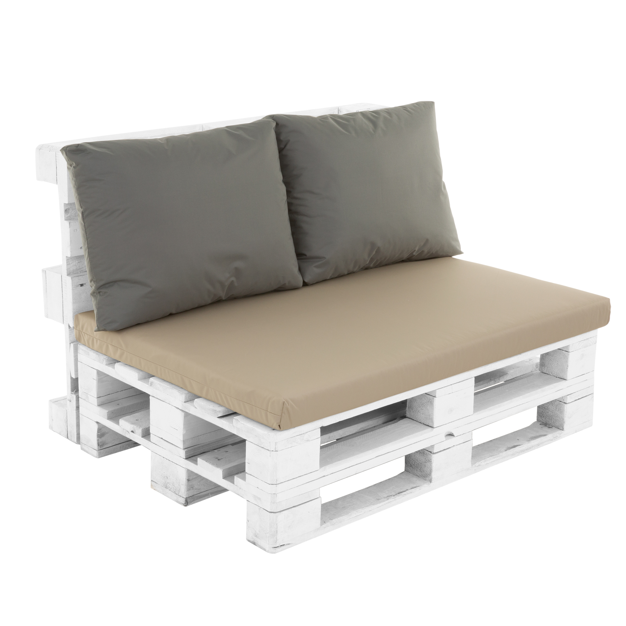 Pernă de șezut cu husa detașabil pentru canapea cu paleți Larisa Basic D031-15CW PATIO