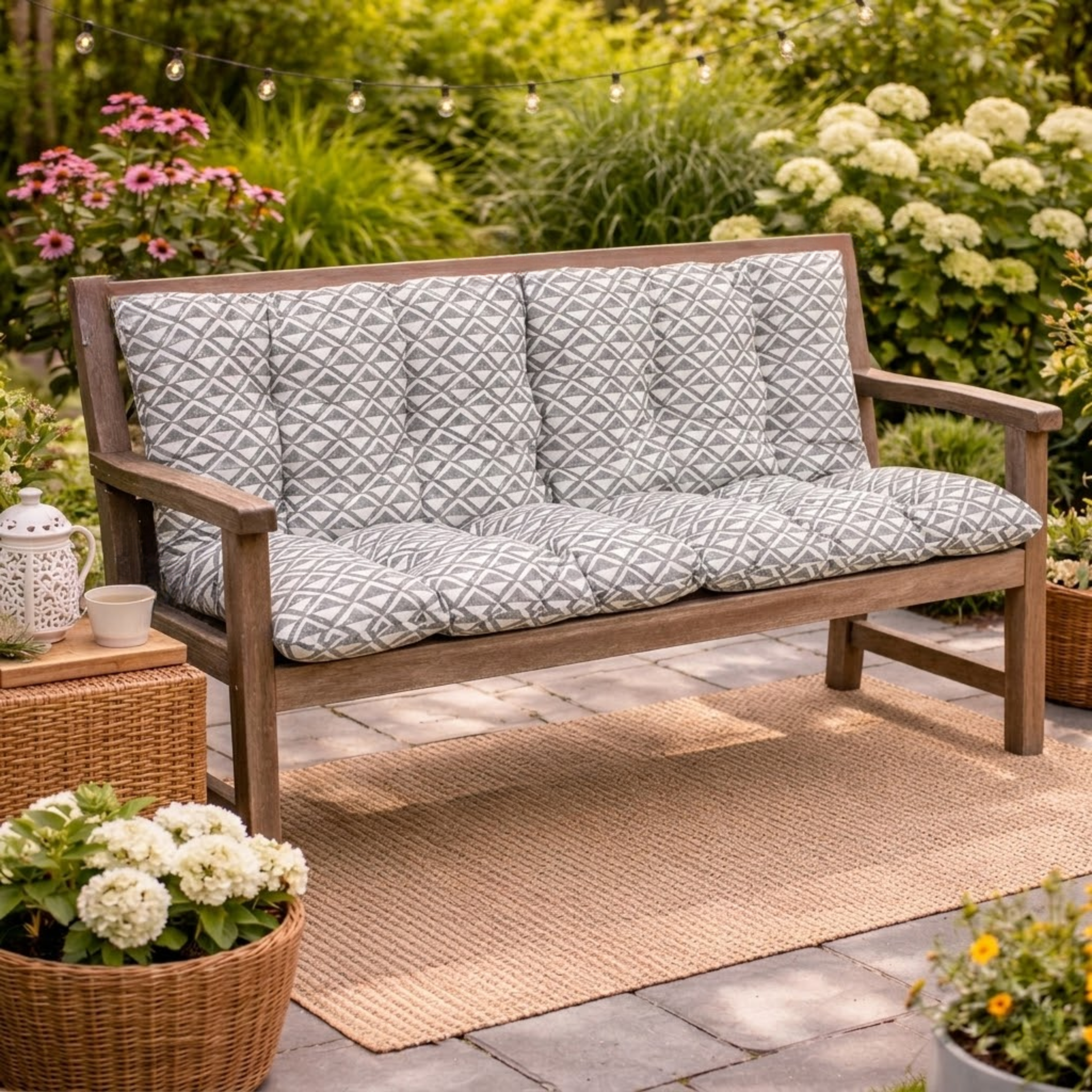 Sedák v kuse na houpačku / lavici Frigiliana (délka 150 cm) H039-06PB PATIO