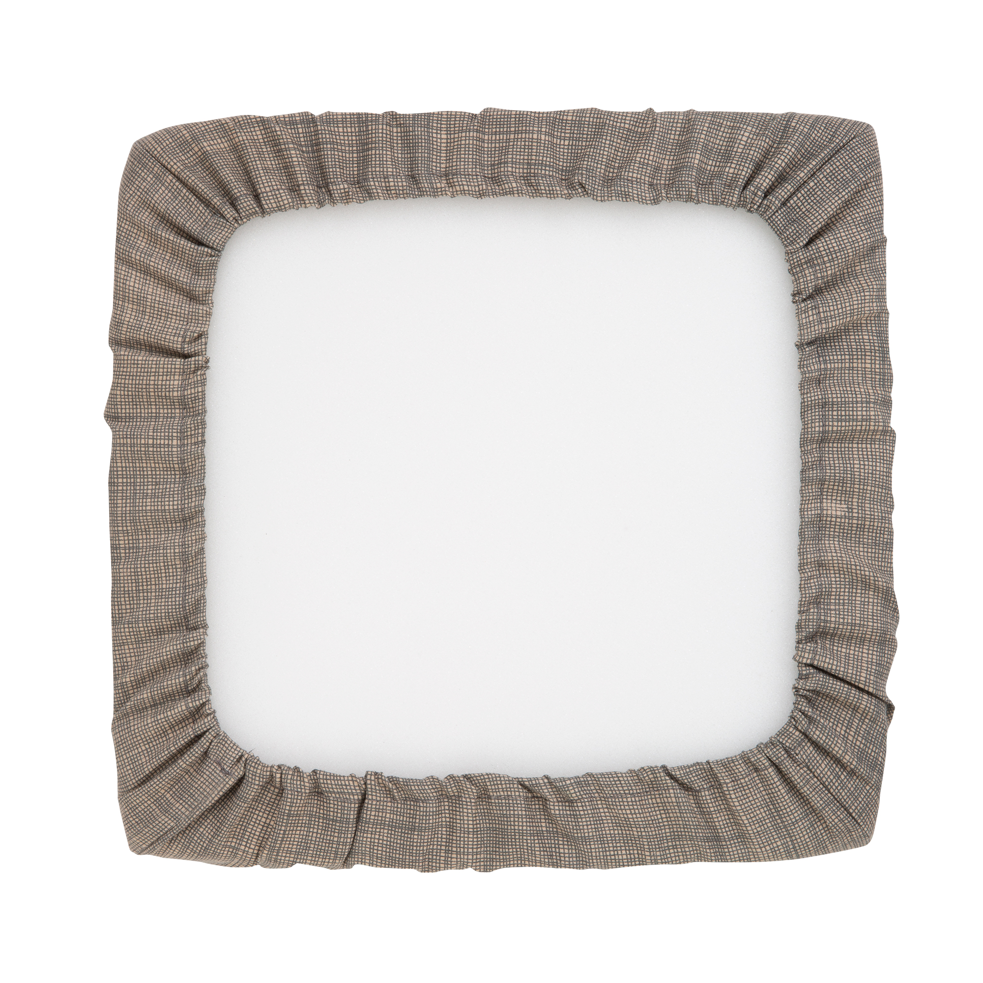 Čtvercový návlek s výplní na taburet 30 x 30 cm H024-04IB PATIO
