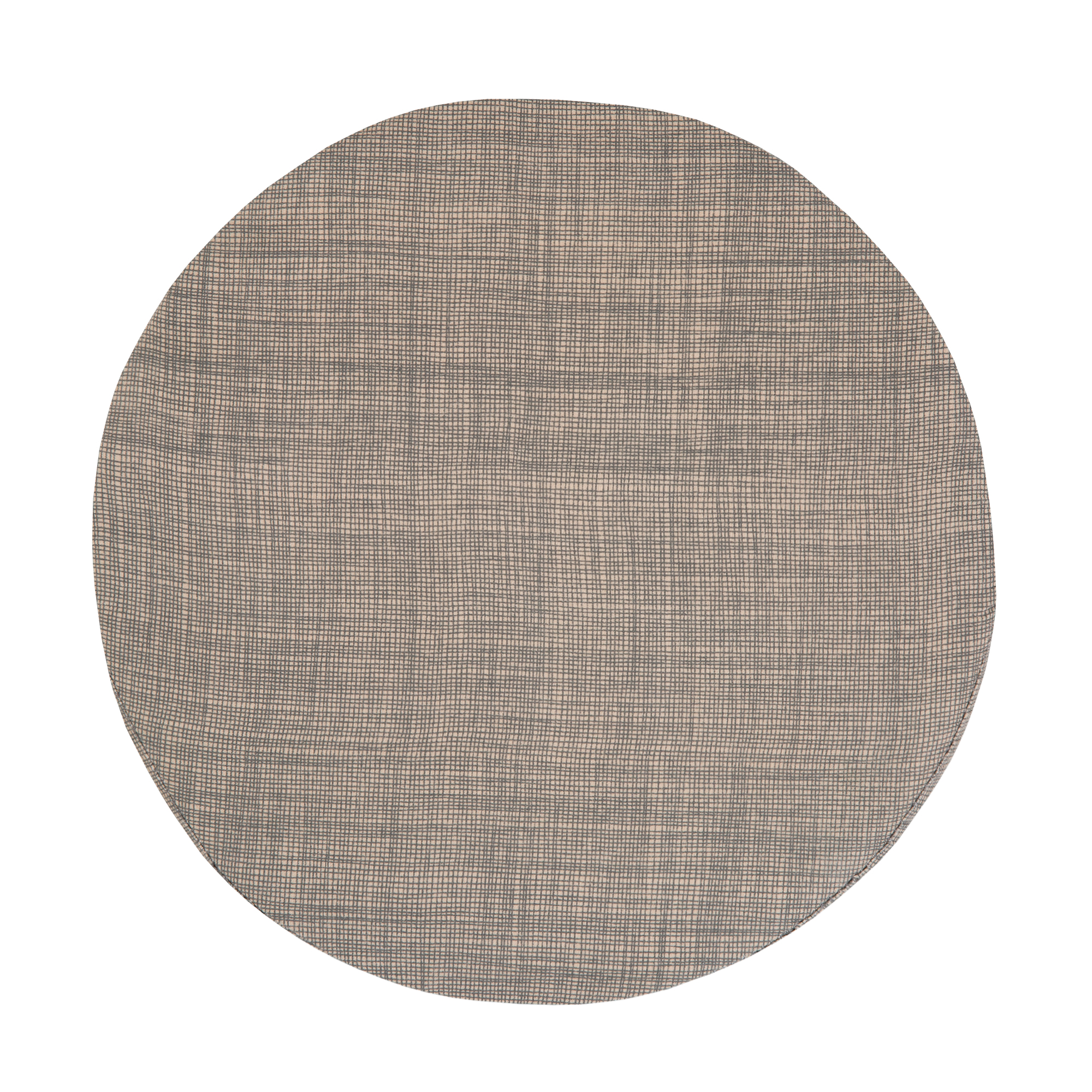 Kulatý návlek s výplní na taburet 30 cm H024-04IB PATIO