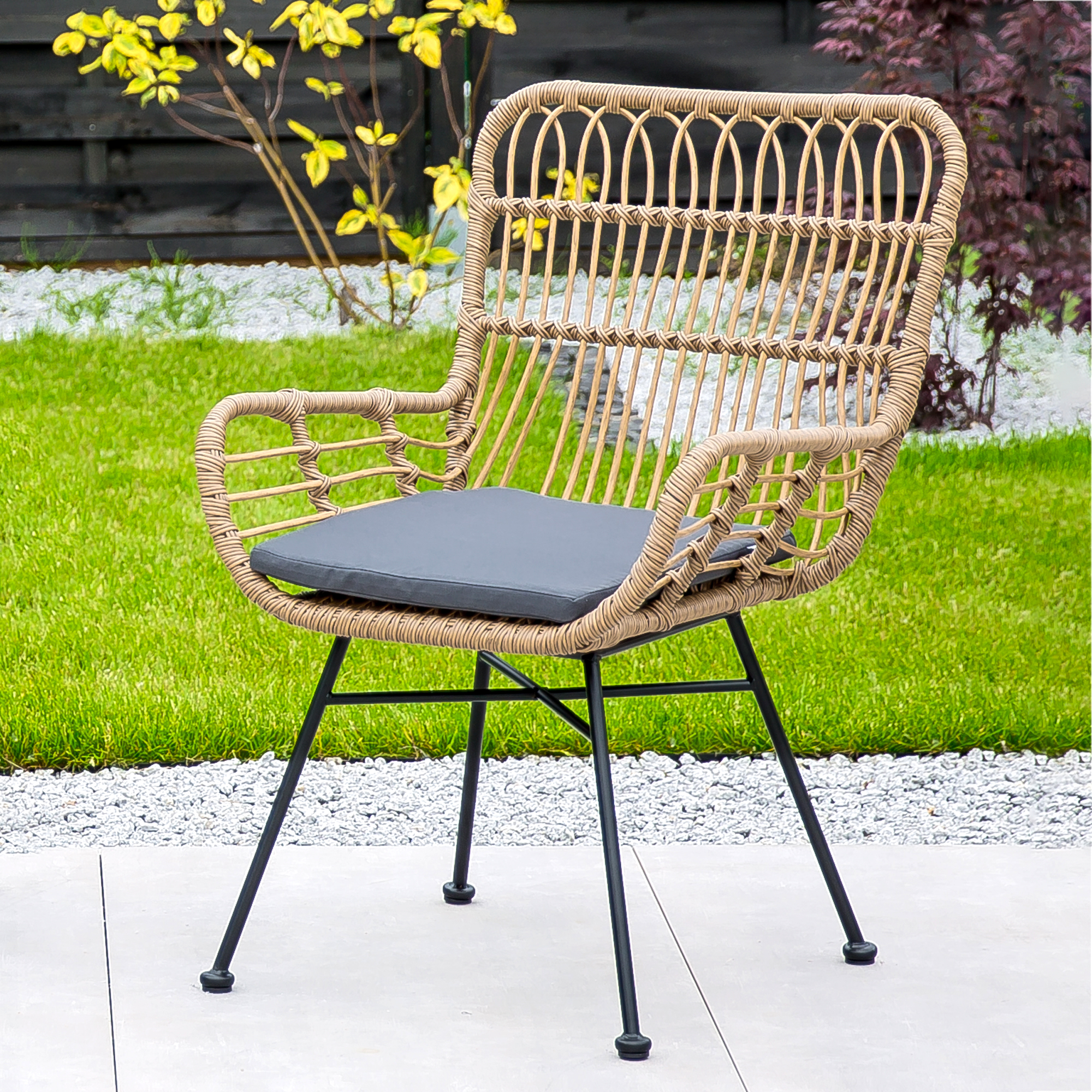 Poltrona Adele beige PATIO
