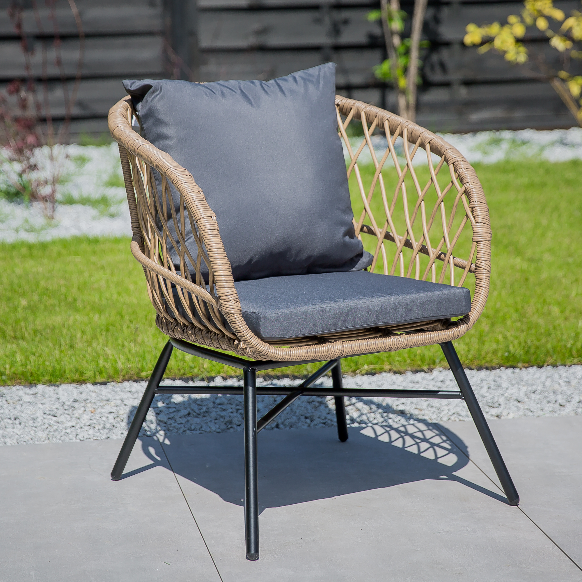 Fåtölj Danielle beige PATIO