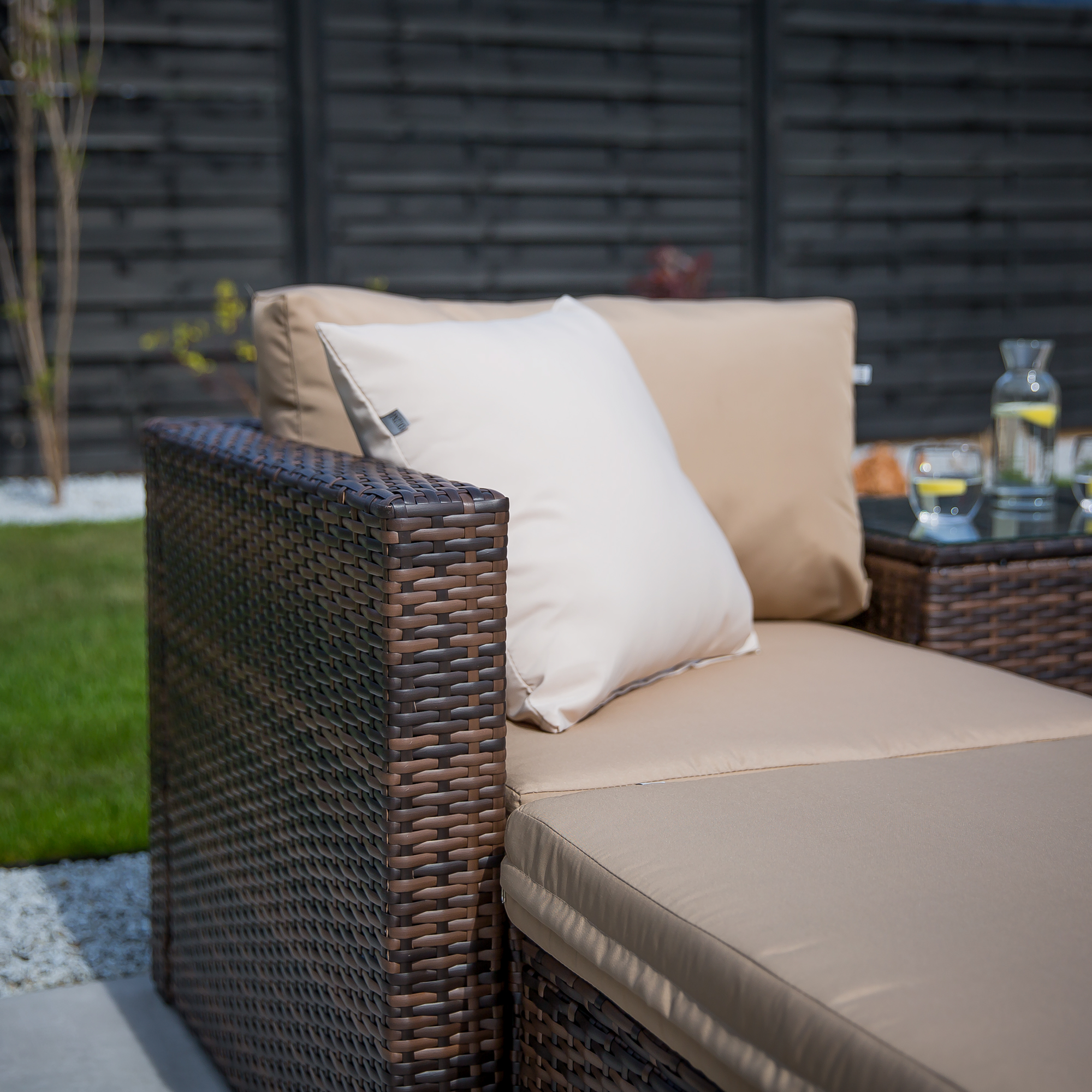 Set di mobili da giardino componibili Gaia wenge PATIO