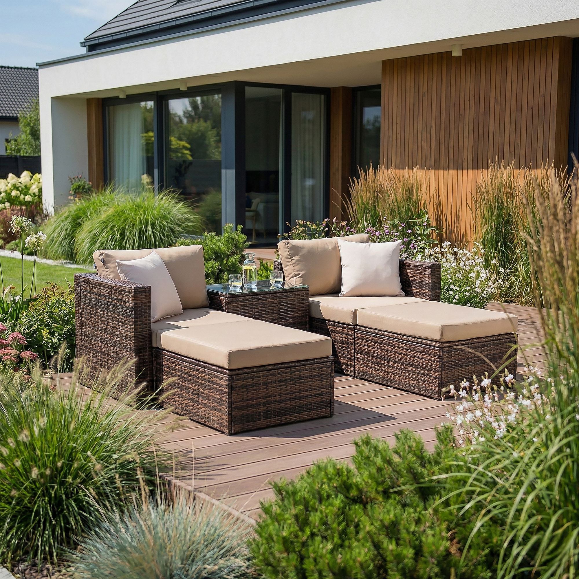 Modular Möbel Set Gaia wenge PATIO