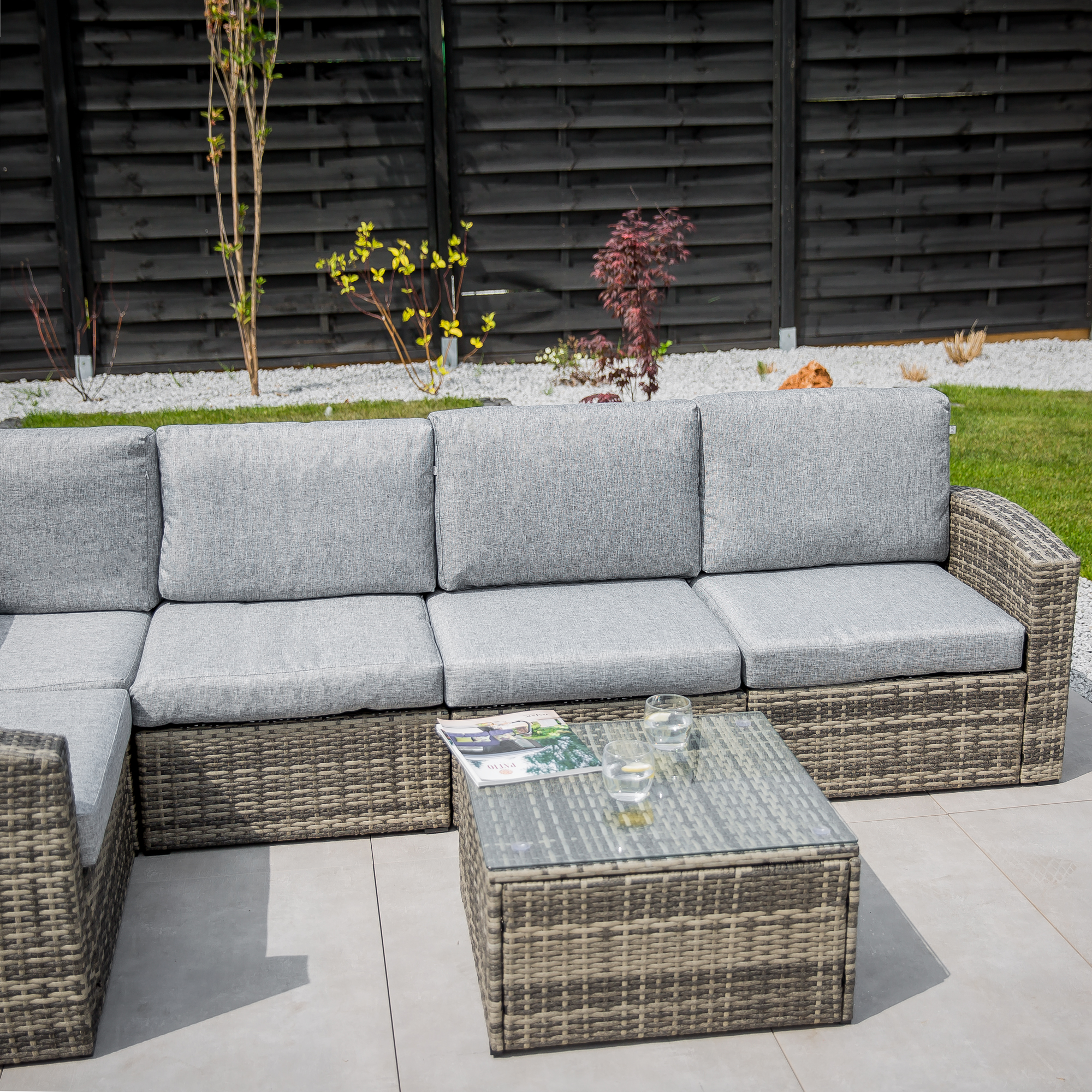 Set di mobili da giardino Margot grey PATIO