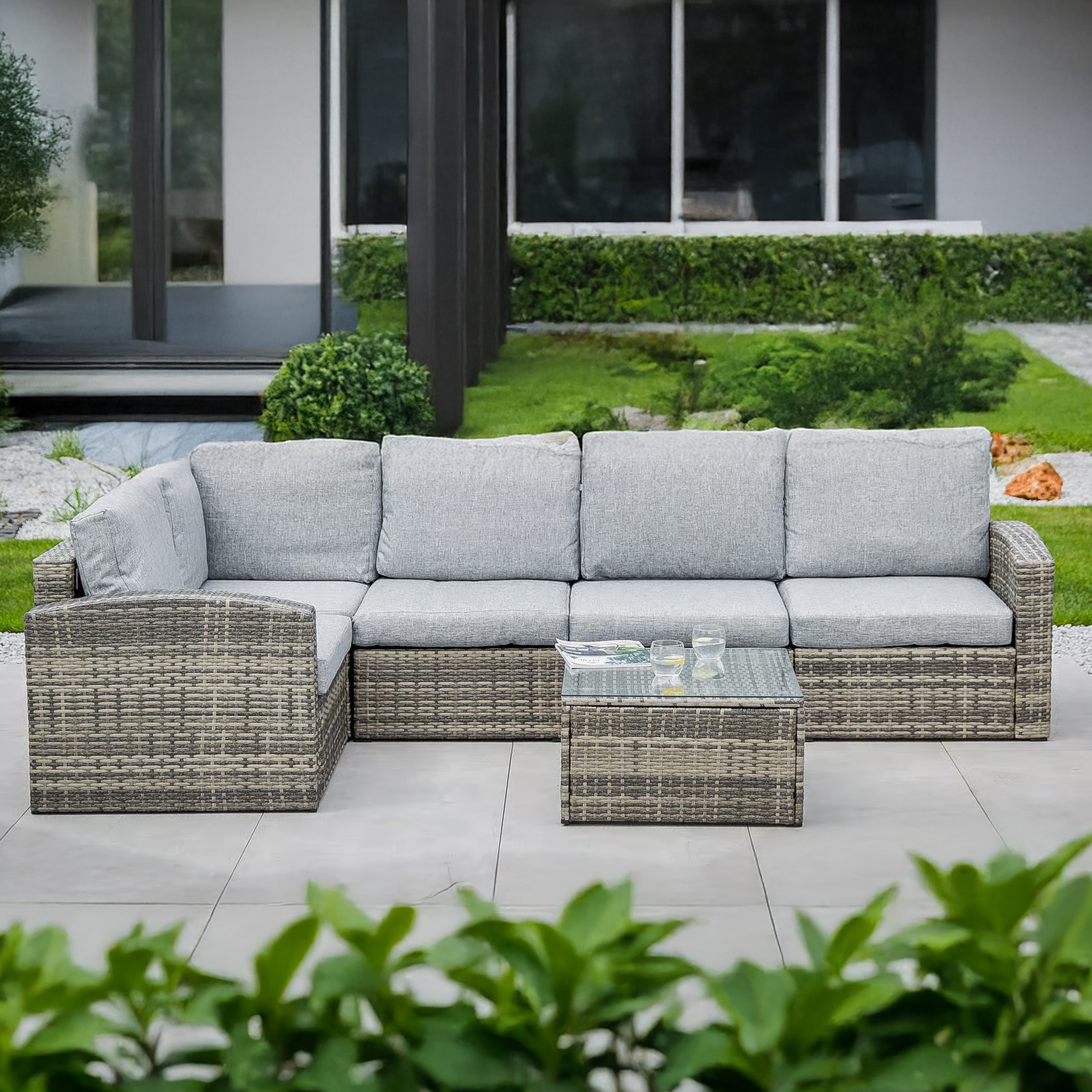 Set di mobili da giardino Margot grey PATIO